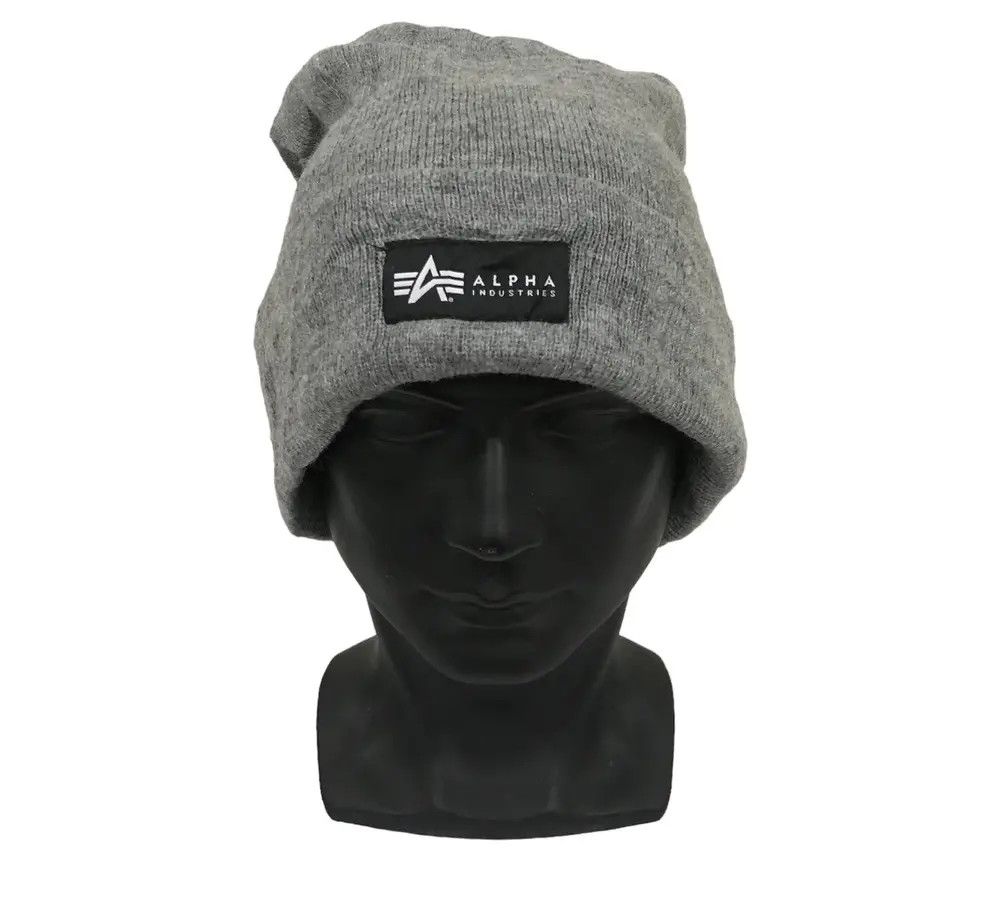 Alpha Industries Plain Beanie Hat