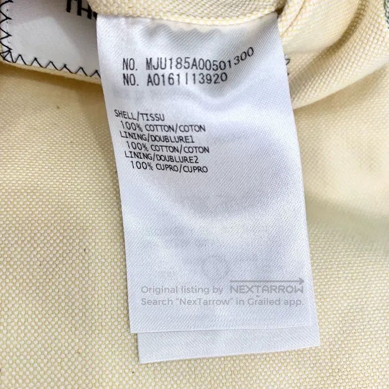 Thom Browne Thom Browne size 00 Flap-collared mint-green cotton suit ja Size 36R - 8 Thumbnail