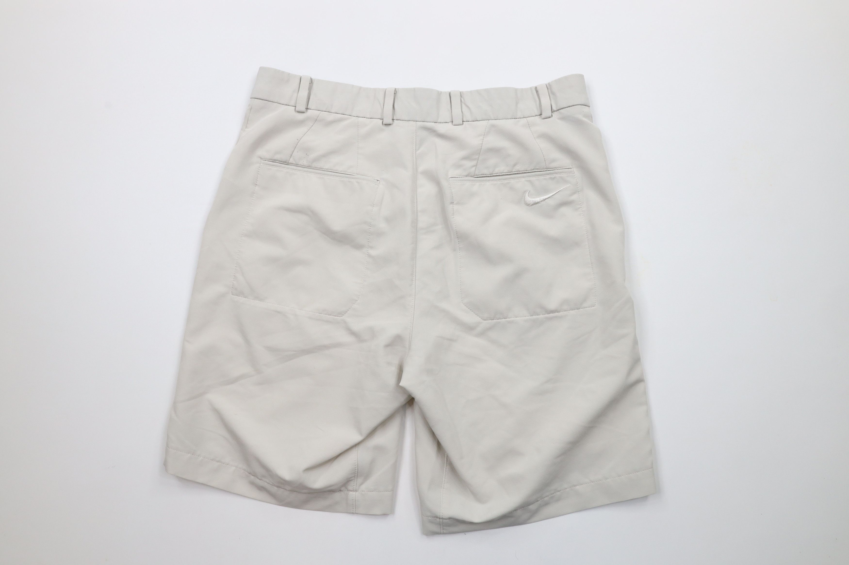 Nike × Vintage Nike Front Hybrid Stretch Tech Golfing Golf Chino Shorts Tan Size US 32 / EU 48 - 9 Thumbnail