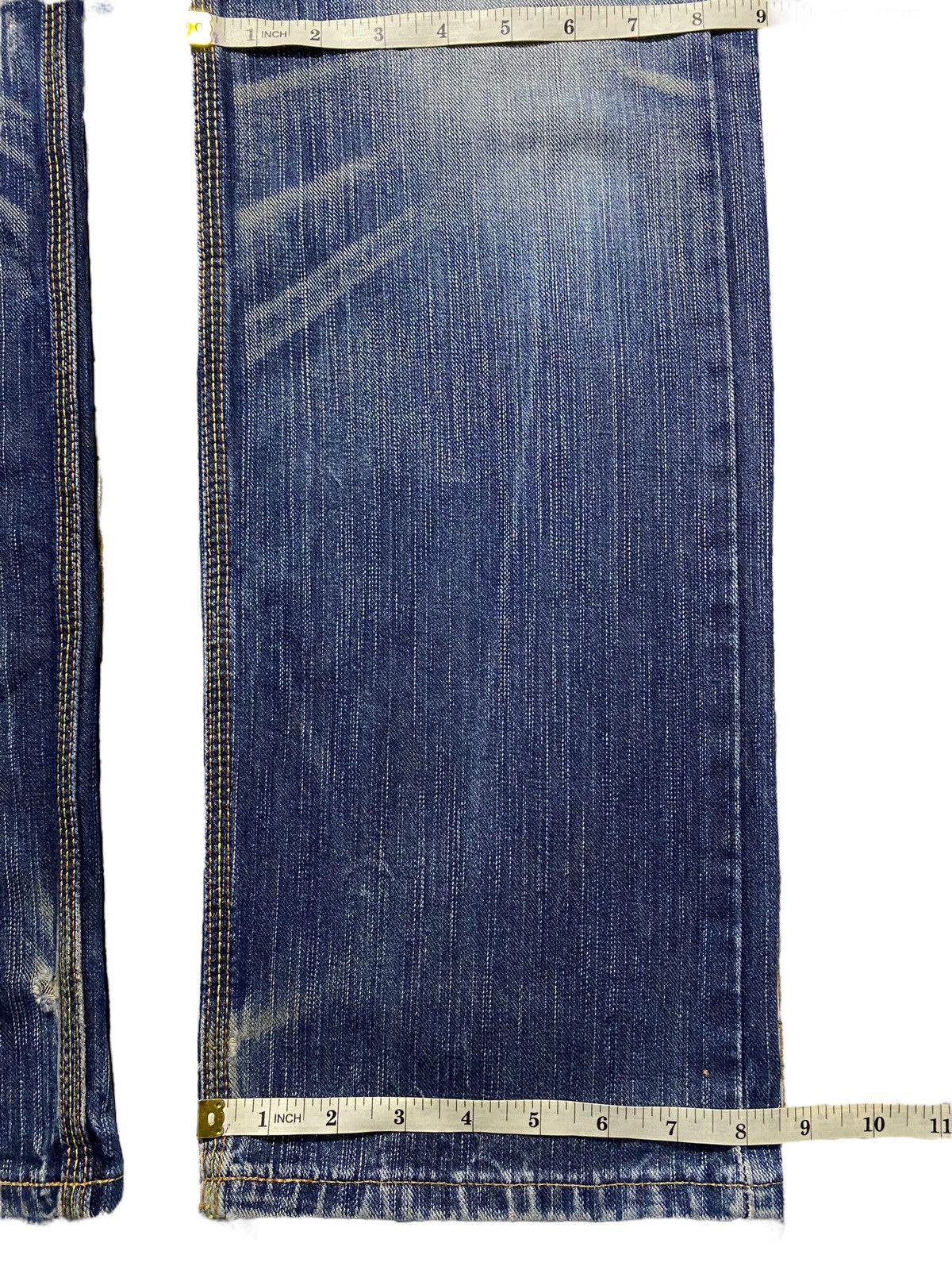 Edwin Japanese Brand Edwin XVS Double Waist Rare Style Jeans Size US 32 / EU 48 - 19 Thumbnail