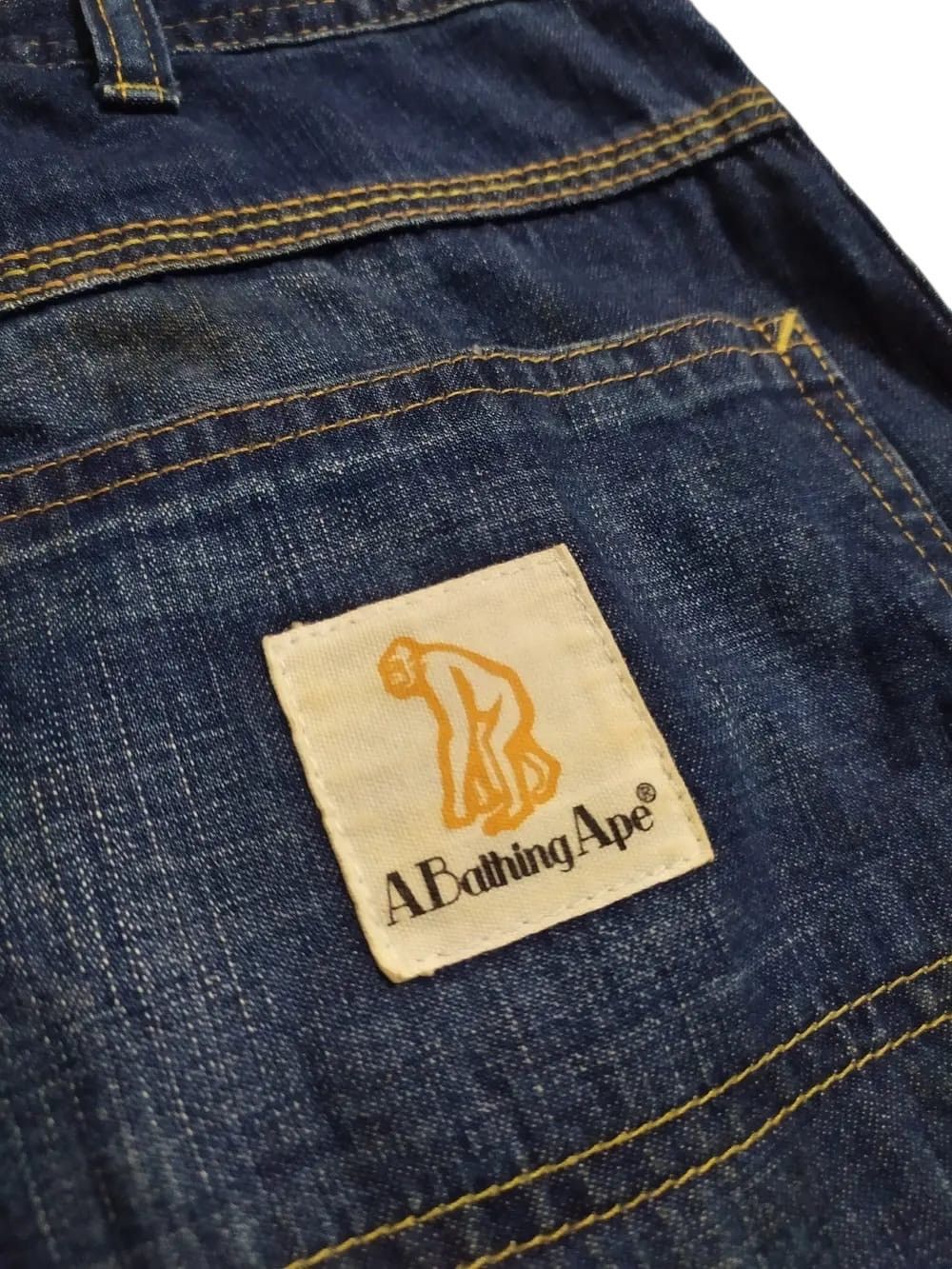 Bape Bape Trashed Carpenter Denim Size US 31 - 1 Thumbnail