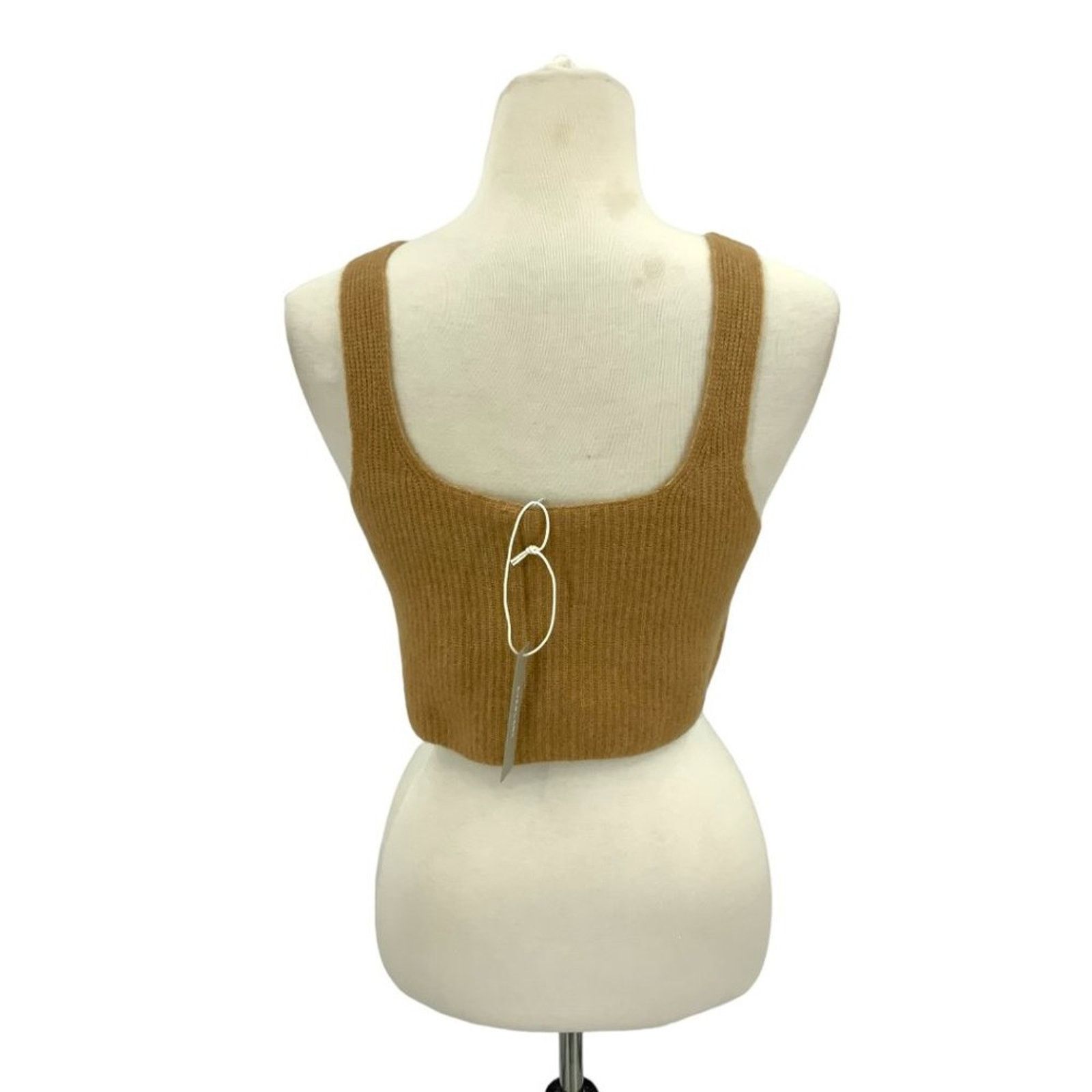Everlane Everlane Cozy-Stretch Tank Yak Wool Blend Camel Large NWT Size L / US 10 / IT 46 - 8 Thumbnail