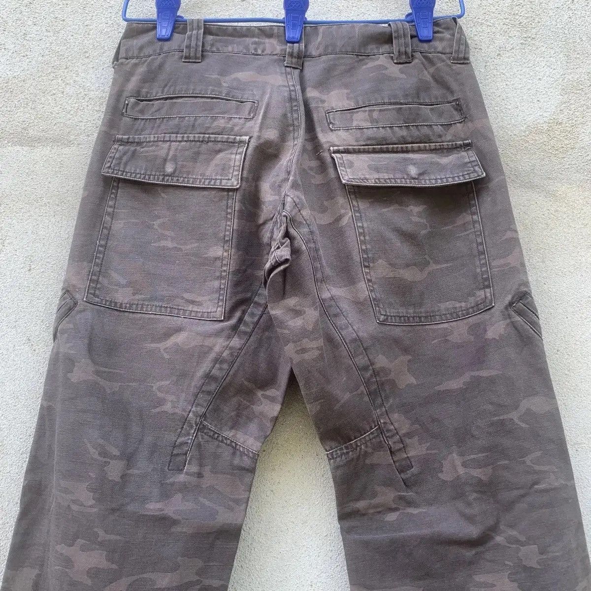 Japanese Brand × Le Grande Bleu (L.G.B.) SUPER NICE PATTERN 🔥FLARES BOOTCUT CAMO JAPANESE 29x32 PANTS Size US 29 - 14 Thumbnail