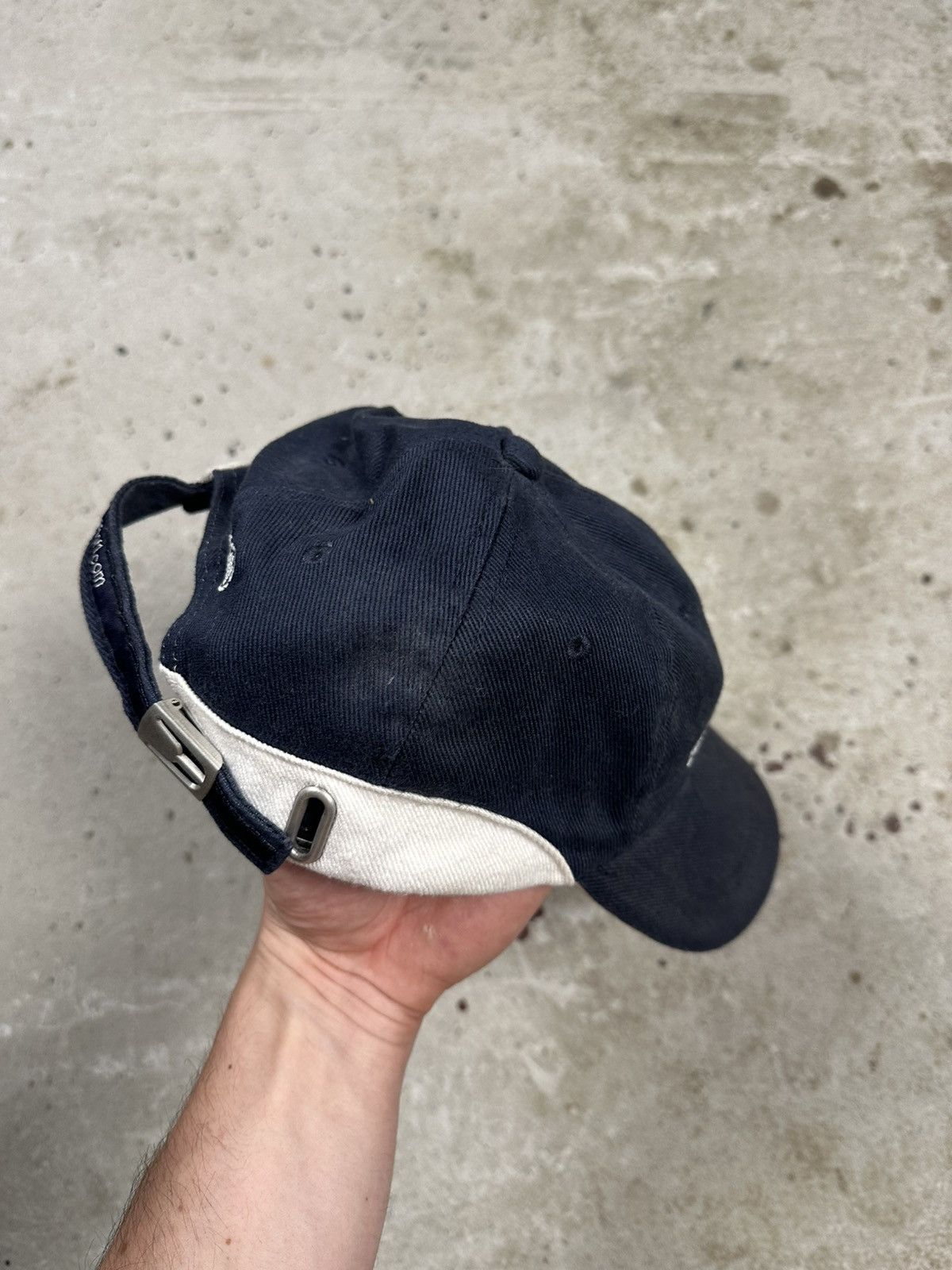 BMW Vintage 2002 BMW Williams F1 Formula Uno Team Hat Navy Size ONE SIZE - 8 Thumbnail