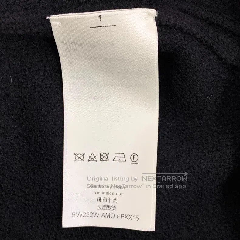 Louis Vuitton Louis Vuitton 23 Black Old Fashioned Wool Crew Neck Single Size XS / US 0-2 / IT 36-38 - 7 Thumbnail