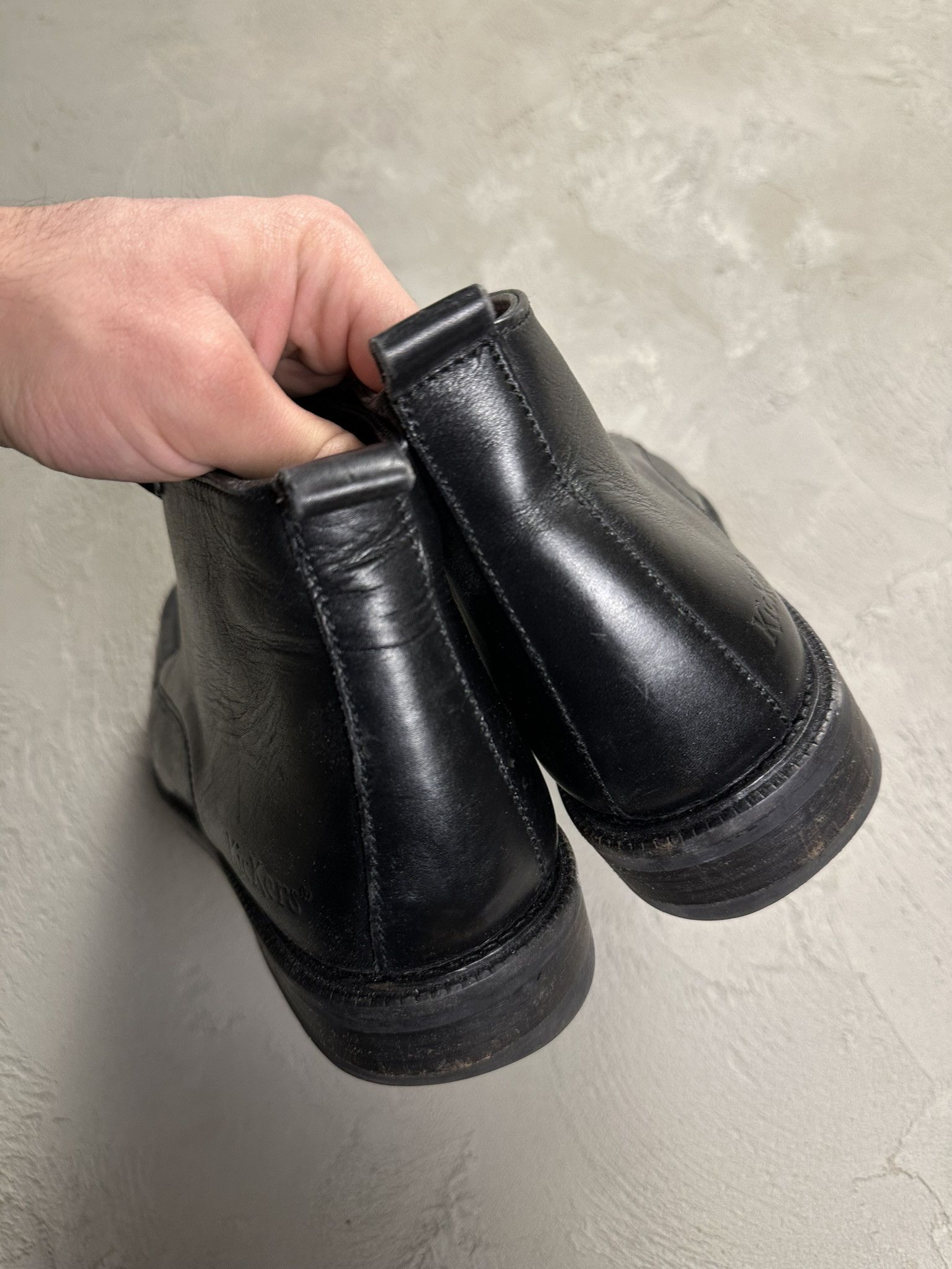 Kickers Vintage Kickers Chunky Leather Boots Shoes Size US 10 / EU 43 - 11 Thumbnail