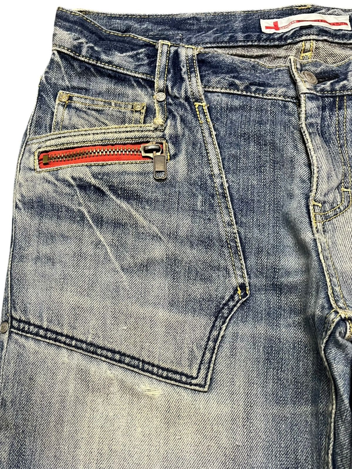 KOJIMA GENES Vintage Genoese Avant Garde Seditionaries Denim Size US 33 - 3 Thumbnail