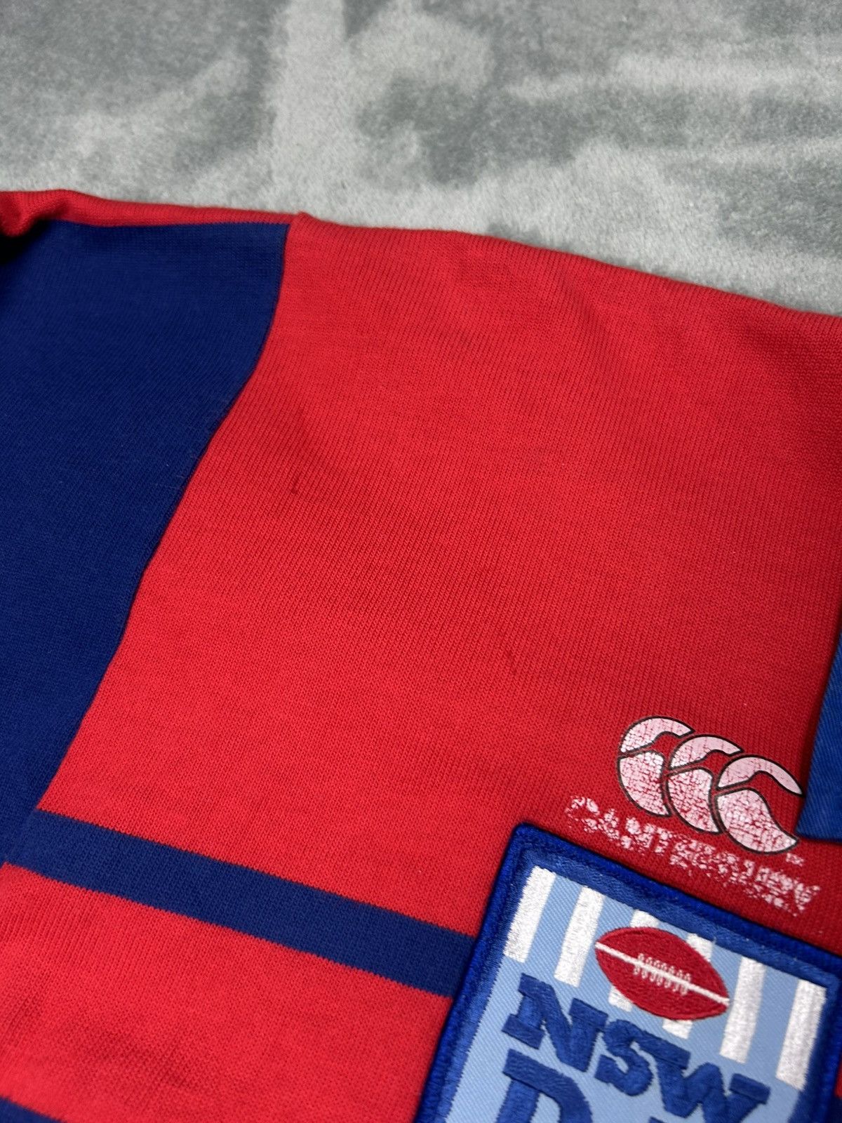 Canterbury of New Zealand Vintage Canterbury 1992 Newcastle Knight Rugby Shirt Size US L / EU 52-54 / 3 - 8 Thumbnail