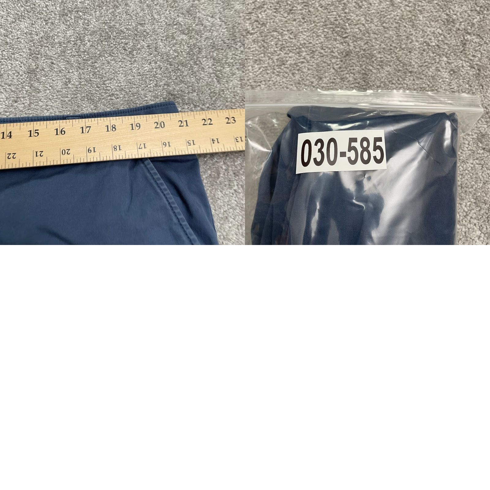 Vintage Columbia ROC Active Fit Pants Mens 40x30 Blue Straight Leg Cotton Outdoor Work Size US 42 / EU 58 - 9 Thumbnail