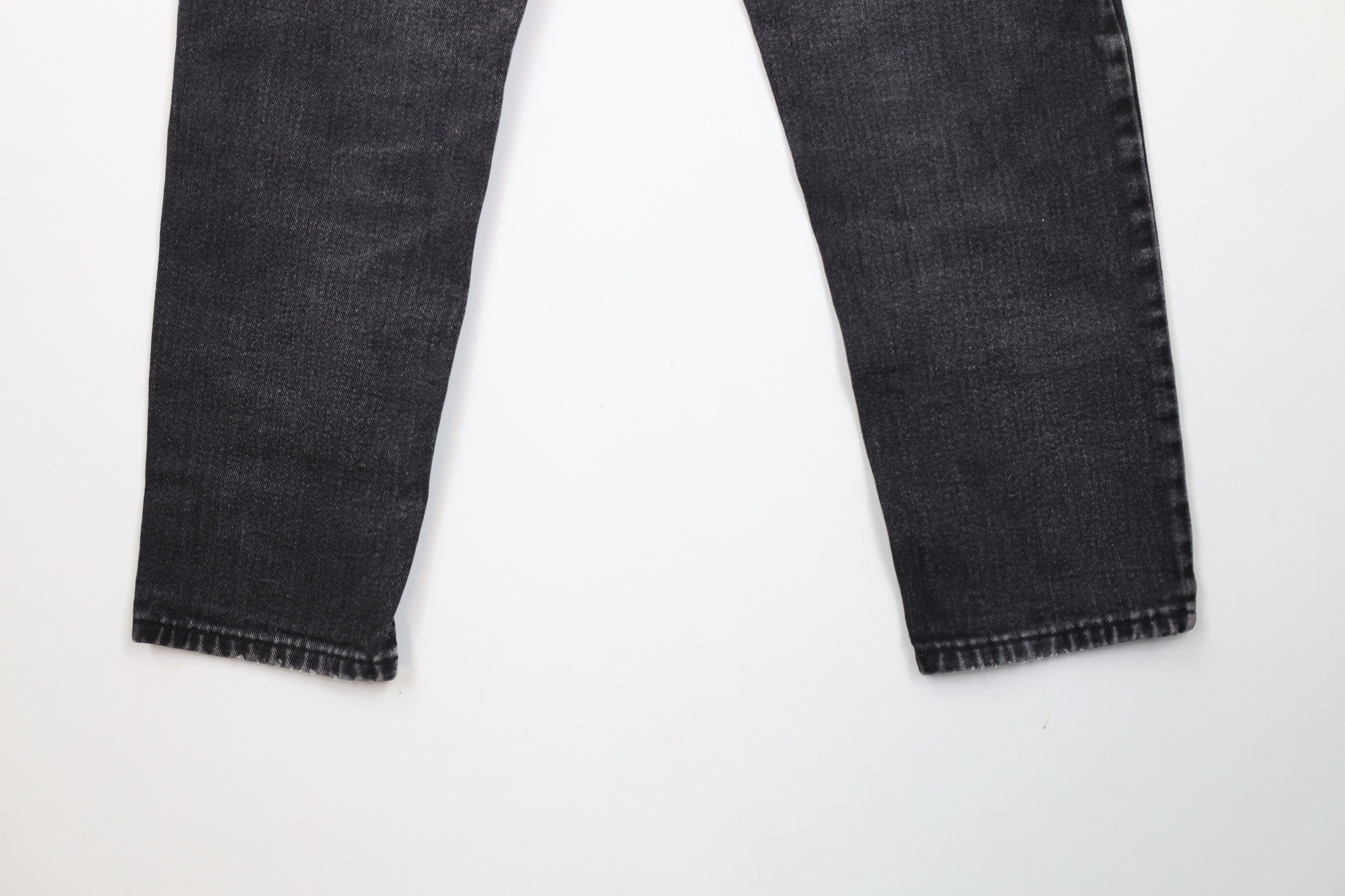 Calvin Klein × Vintage Vintage 90s Calvin Klein Skinny Leg Denim Jeans Black AS IS Size 30" / US 8 / IT 44 - 13 Thumbnail