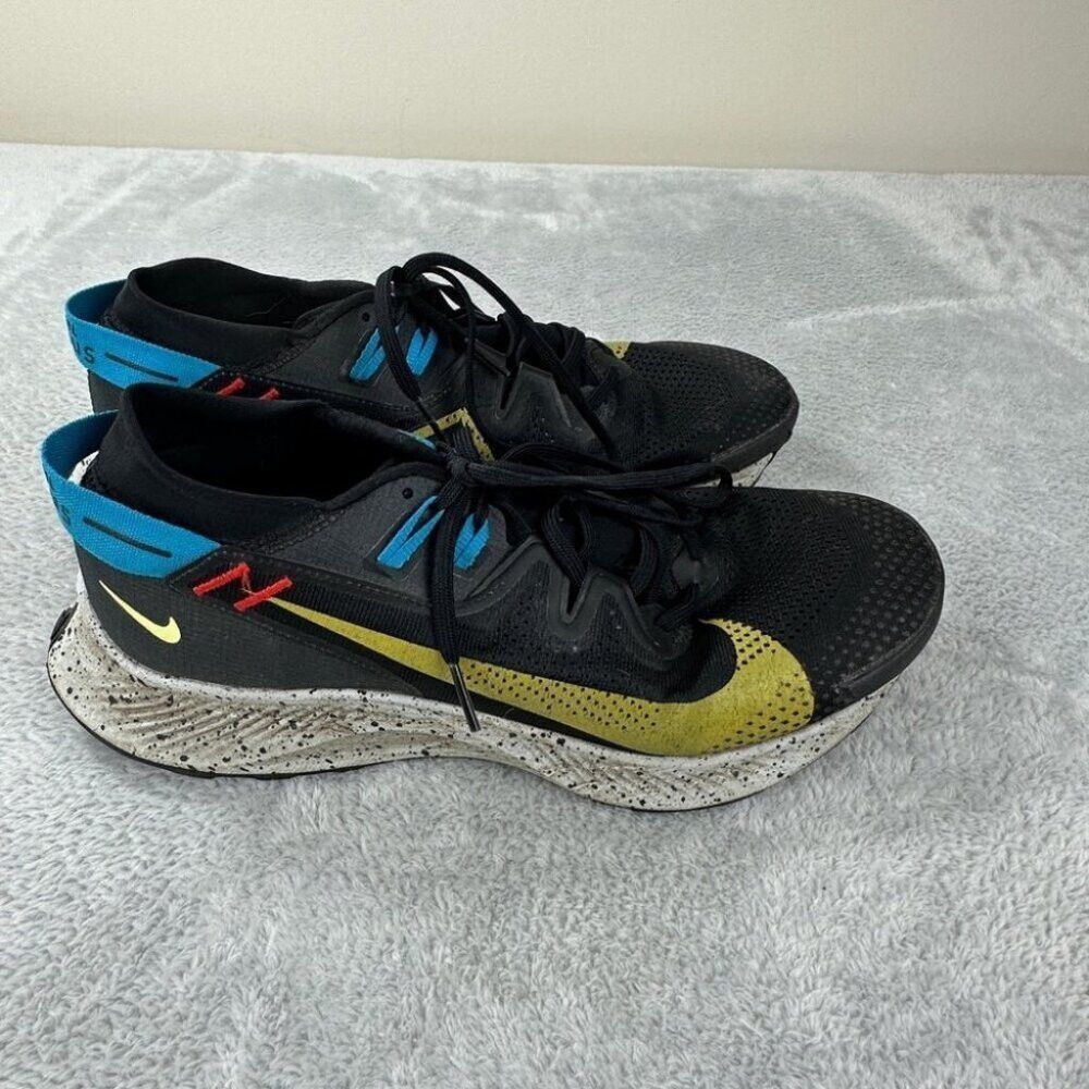Nike Pegasus Trail 2 Running Shoes Mens Size 10 Us/9 Uk/44 in Black