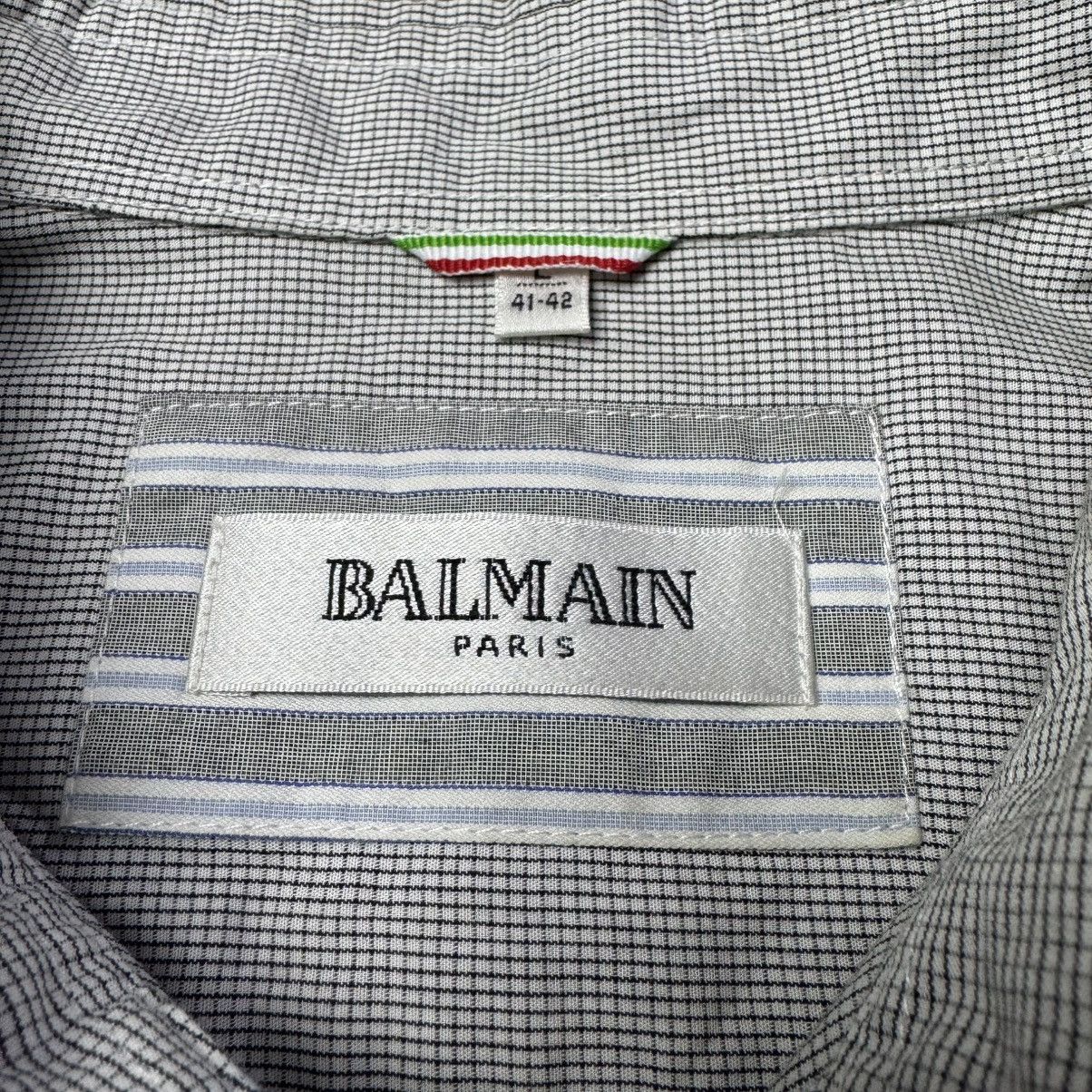 Balmain × Vintage Balmain Paris Shirt Vintage Size US L / EU 52-54 / 3 - 4 Thumbnail