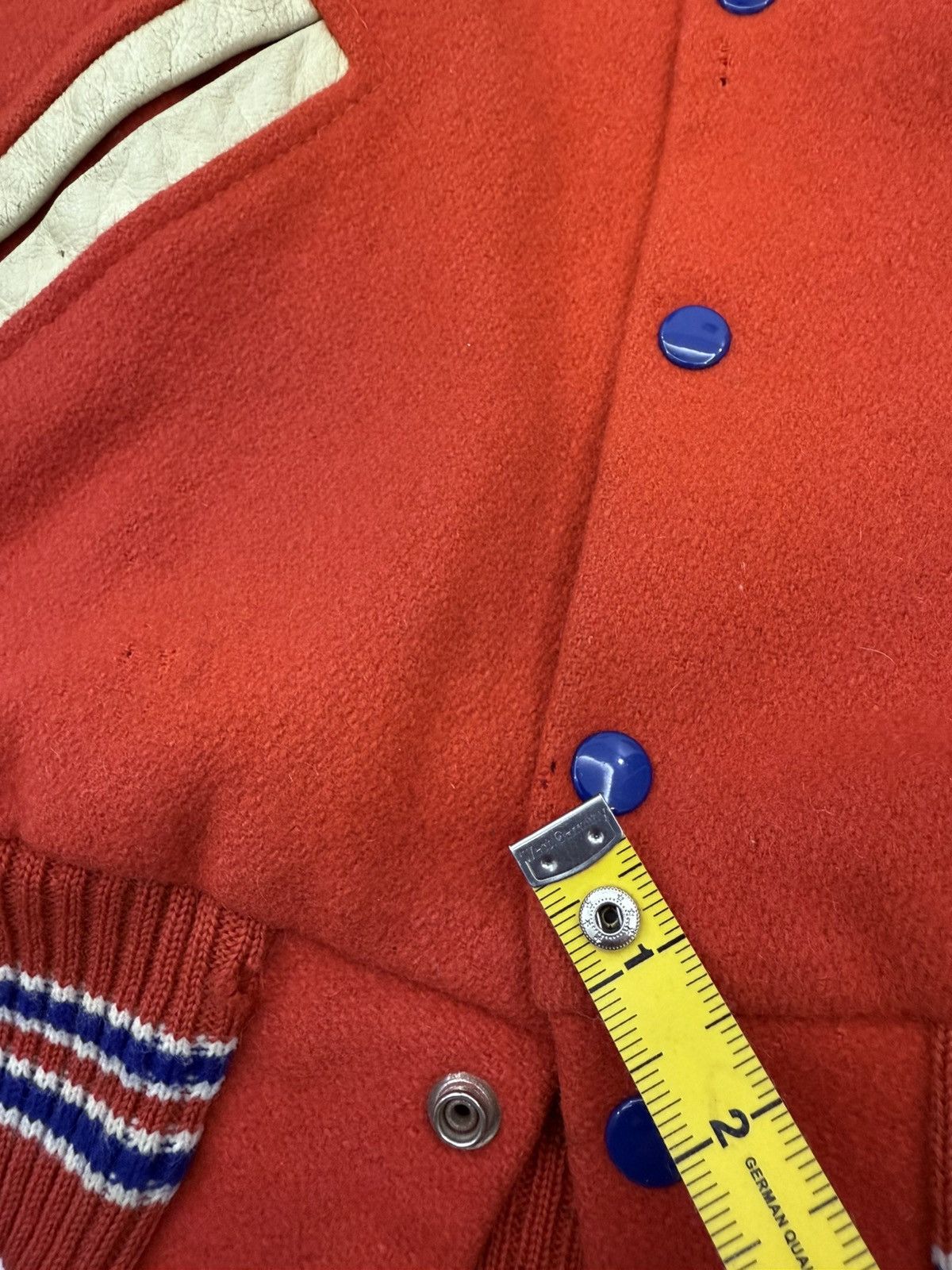 Hysteric Glamour 💥RARE💥90s HYSTERIC GLAMOUR 666 Varsity Letterman USA🇺🇸 Jacket Size US M / EU 48-50 / 2 - 9 Thumbnail