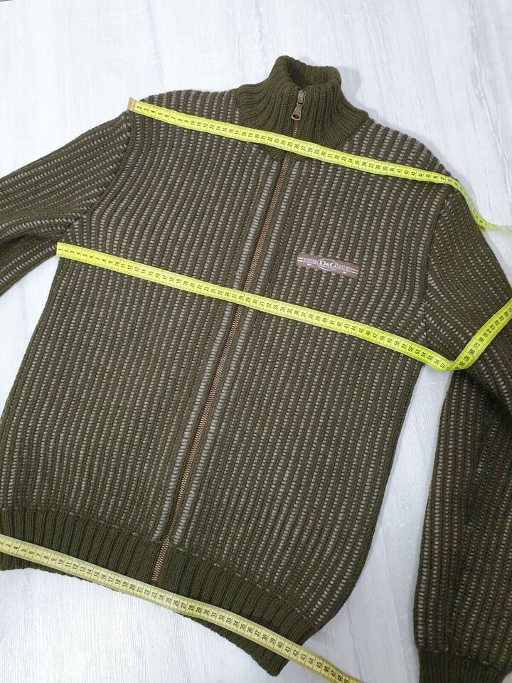 Dolce & Gabbana Dolce&Gabbana Cardigan Lining Lamb Fur Brown Size M Size US M / EU 48-50 / 2 - 19 Thumbnail