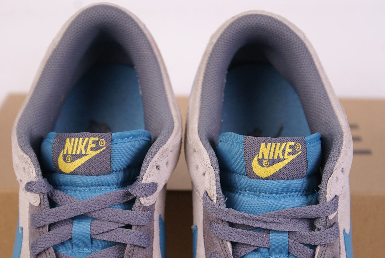 Nike 2007 Nike Dunk Low CL NEUTRAL COOL GREY AQUA BLUE 304714 047 Size US 10.5 / EU 43-44 - 4 Thumbnail