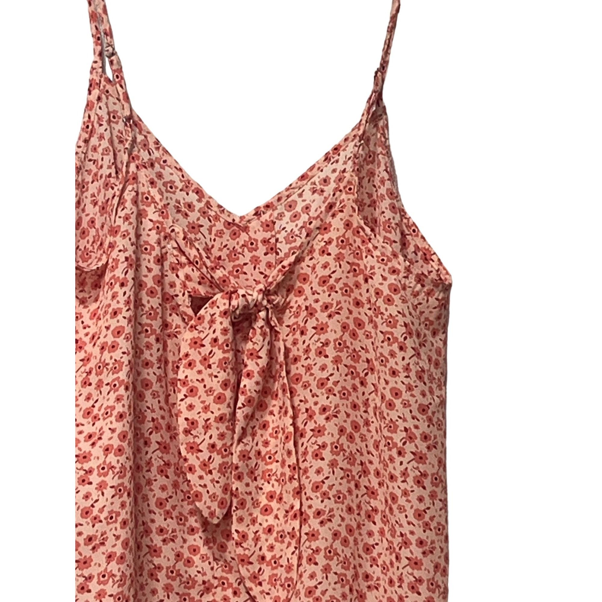 Other LUSH Tie Back Camisole , Floral, Peach Coral, S Size S / US 4 / IT 40 - 5 Thumbnail