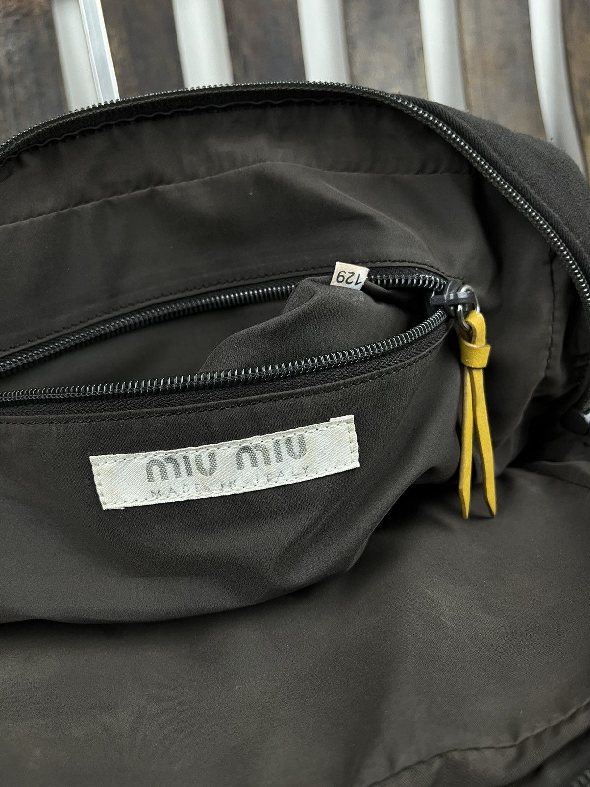 Miu Miu Miu Miu FW2000 Two-Tone Bow Detail Handbag Size ONE SIZE - 24 Thumbnail