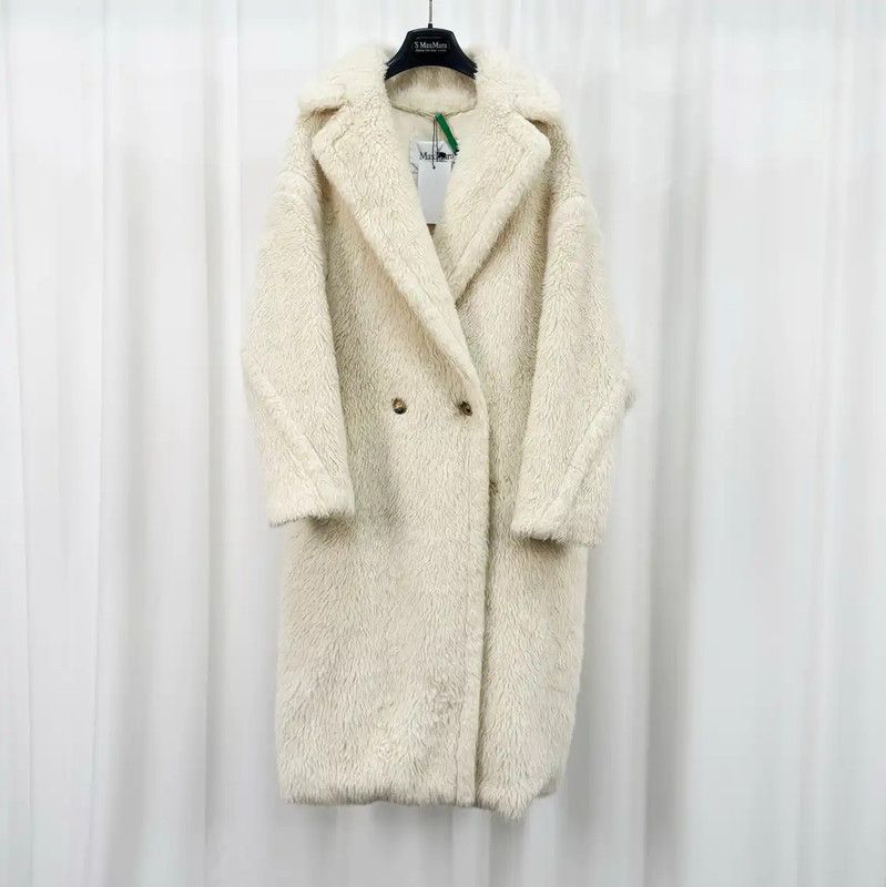 Max Mara MaxMara Wool Blend Long Coat for Winter 0089 Size S / US 4 / IT 40 - 1 Thumbnail