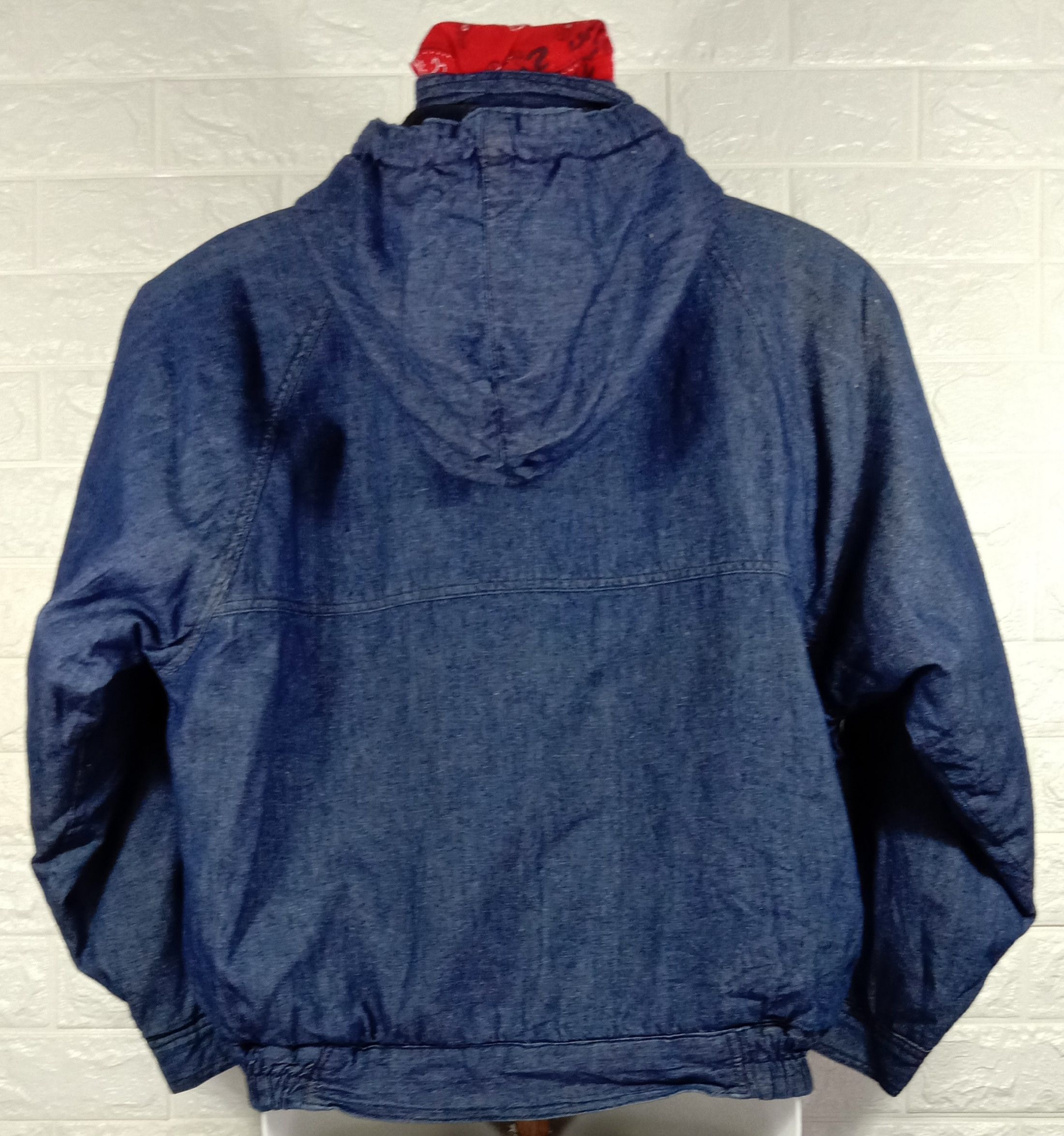 Japanese Brand Vintage Japanese Brand TLLETT Hoodie Denim Jacket Size US L / EU 52-54 / 3 - 6 Thumbnail