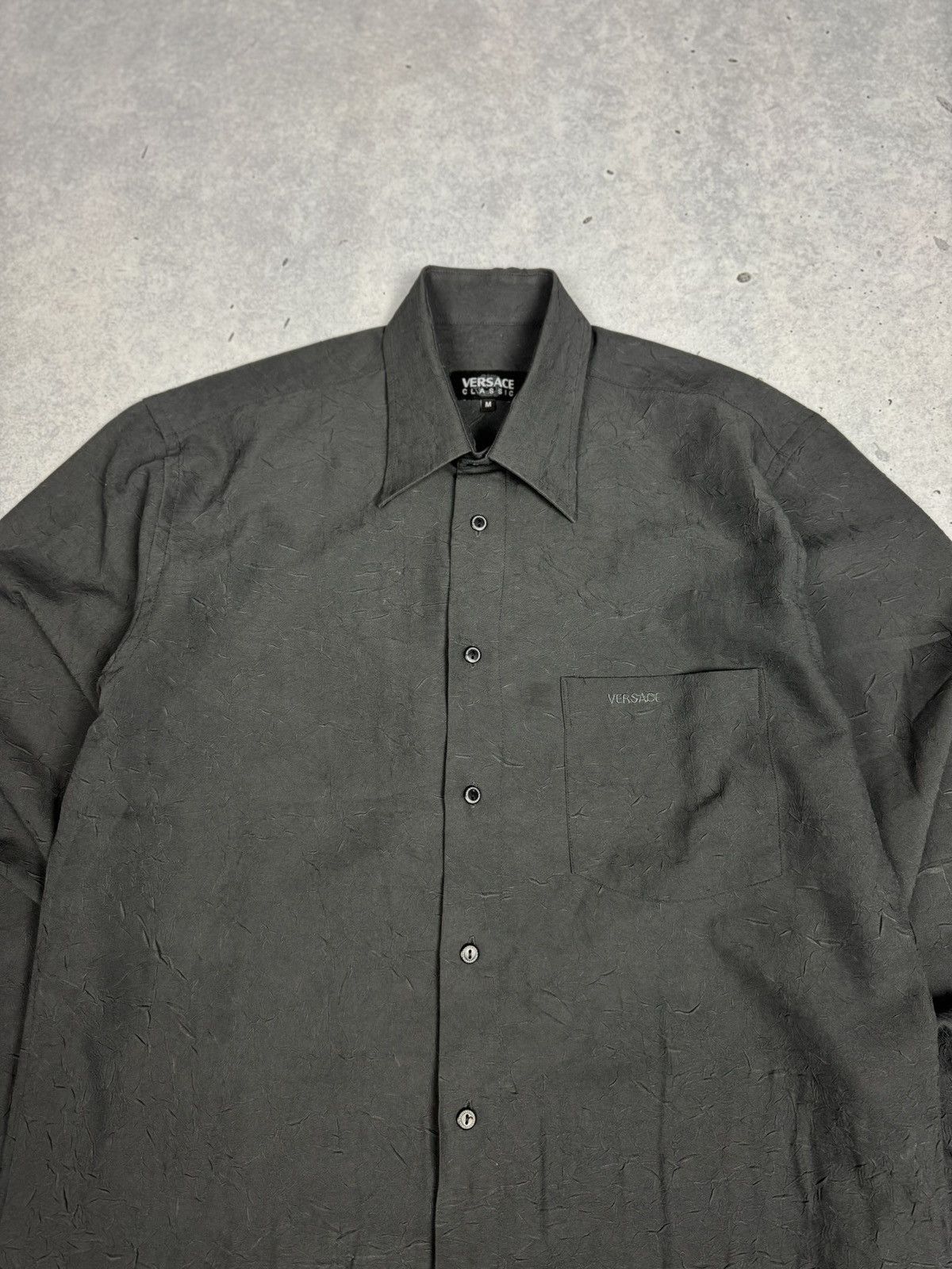 Versace Vintage Versace Classic Structure Shirt Medusa Size US M / EU 48-50 / 2 - 2 Thumbnail