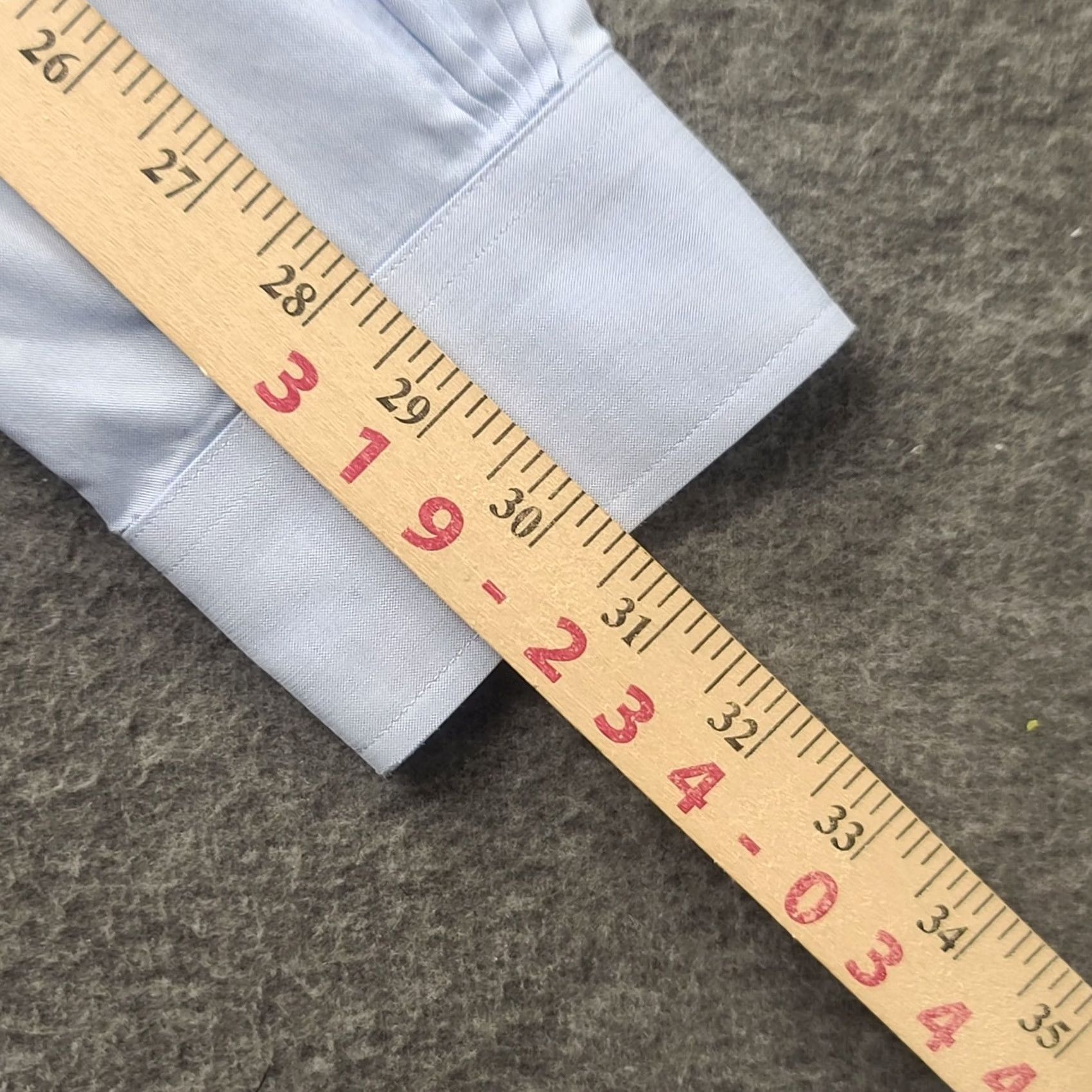 Brooks Brothers Brooks Brothers Shirt Mens 16 1/2 - 2/3 Regent Tailored Fit Non Iron Dress Blue Size 42R - 5 Thumbnail