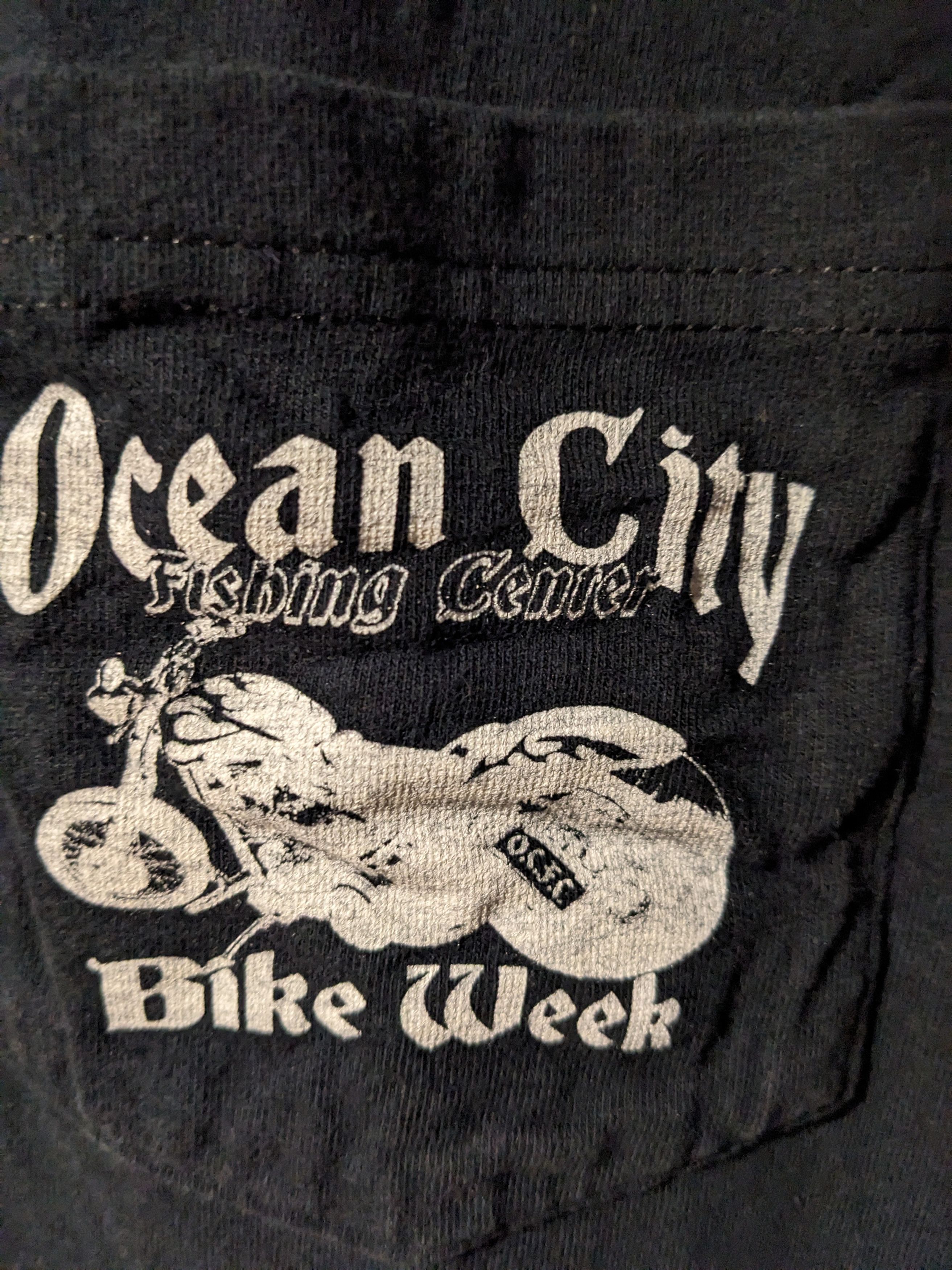 Harley Davidson × Vintage Vintage Y2K Ocean City Bike Week Motorcycle Medium T-Shirt Size US M / EU 48-50 / 2 - 4 Thumbnail