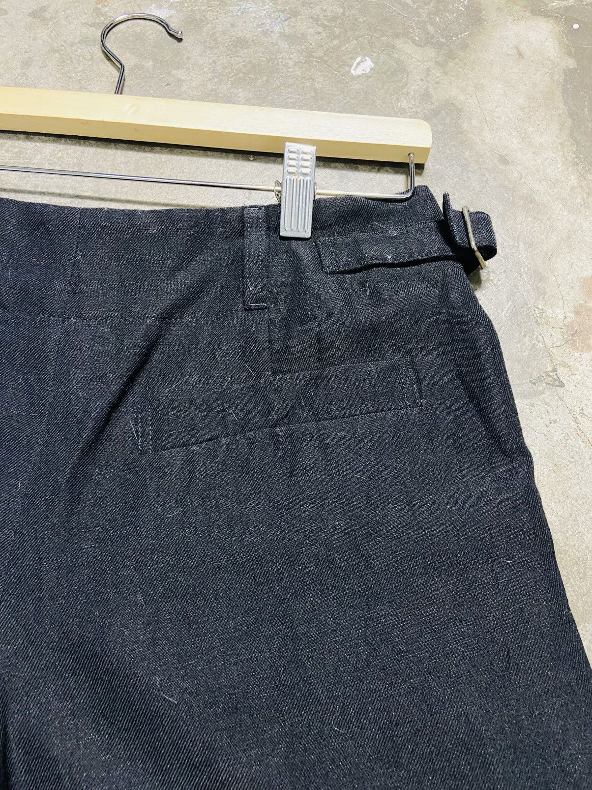 Vivienne Tam Vivienne Tam Wide-Leg Wool-Linen Culottes w Embellished Hem Size 30" / US 8 / IT 44 - 13 Thumbnail