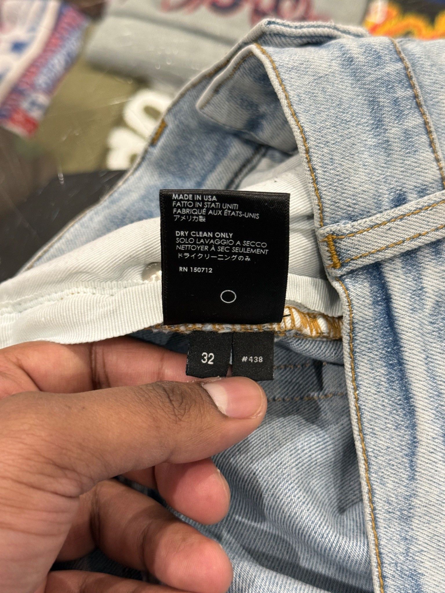 Amiri Amiri MX1 Distressed Jeans Blue Size US 32 / EU 48 - 7 Thumbnail