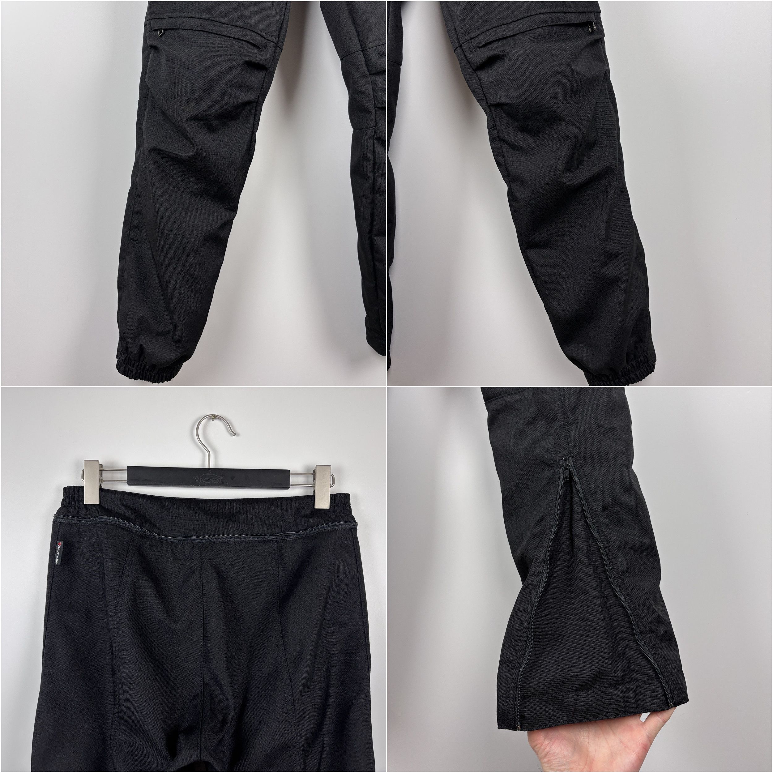 Dainese Dainese 2 Piece Motorcycle Suit Jacket & Trousers Black 50 Size US M / EU 48-50 / 2 - 10 Thumbnail