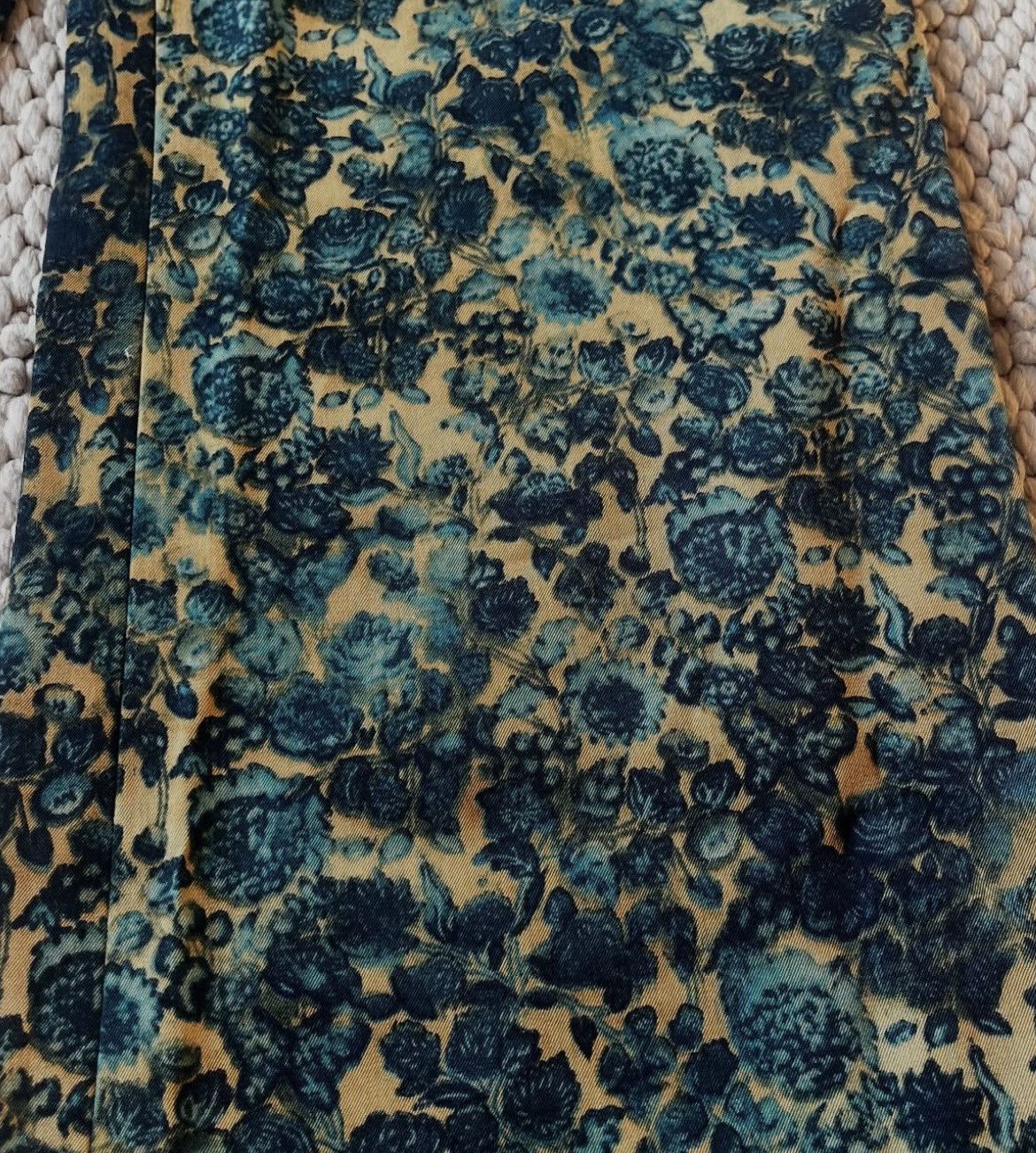Issey Miyake Issey Miyake lightweight mens floral print wide leg pants Size US 28 / EU 44 - 4 Thumbnail