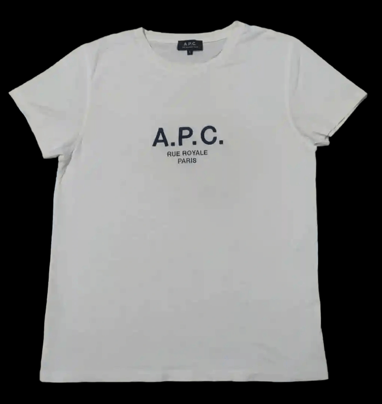 A.P.C. ❎ A.P.C Embroidered Spellout Tee Size US M / EU 48-50 / 2 - 1 Thumbnail