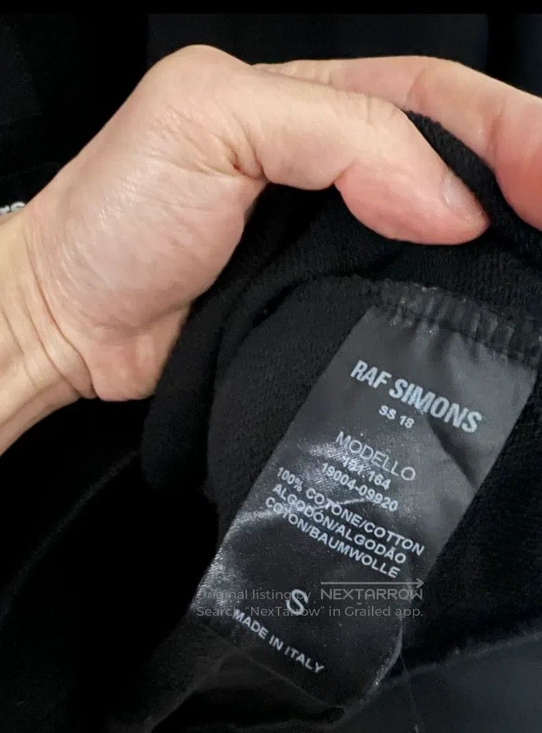 Raf Simons Raf simons SS18 extremely rare slogan sweatshirt Size US S / EU 44-46 / 1 - 5 Thumbnail