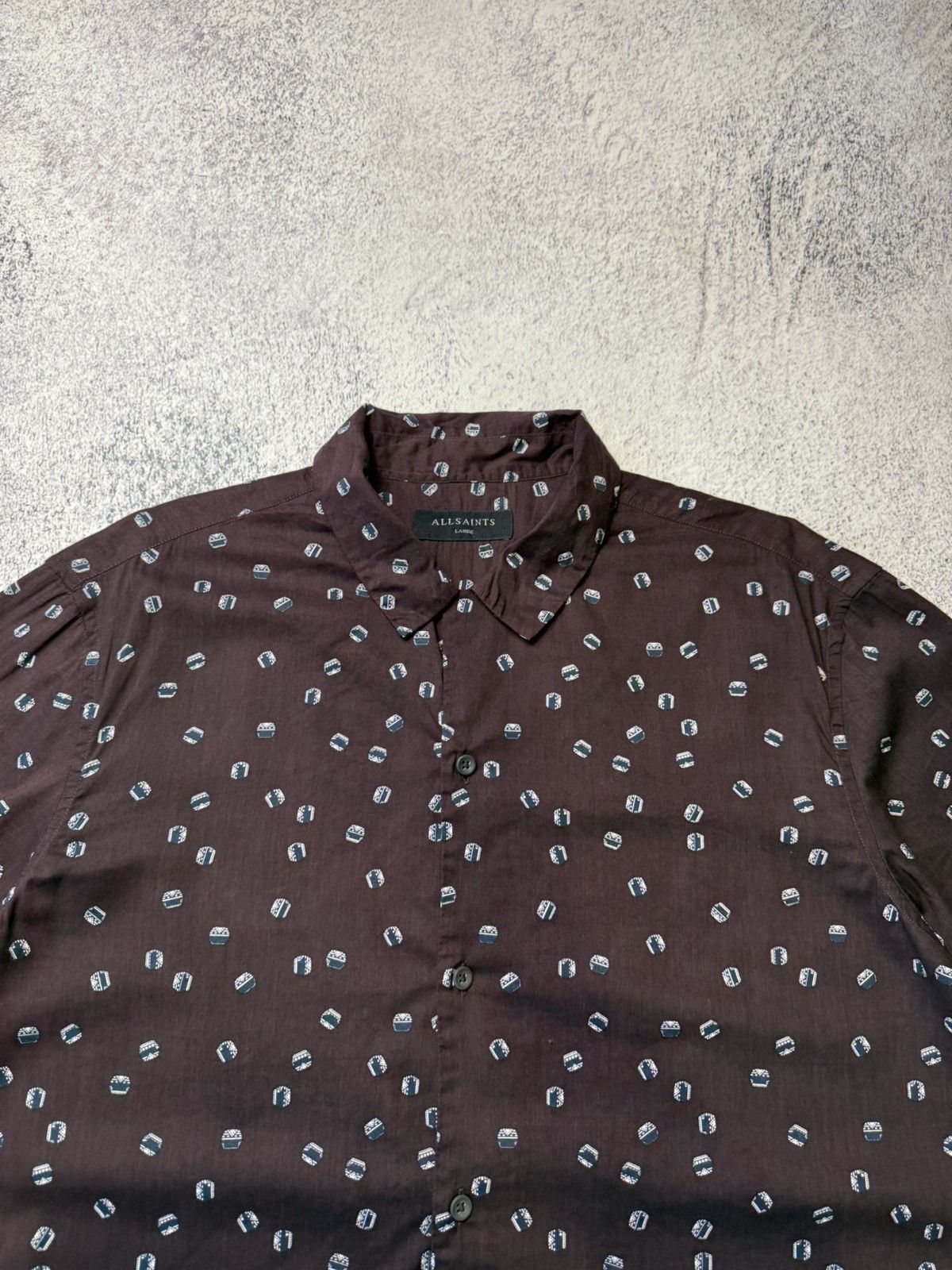Allsaints Vintage Allsaints Y2K Hawaii Shirt Size US L / EU 52-54 / 3 - 6 Thumbnail