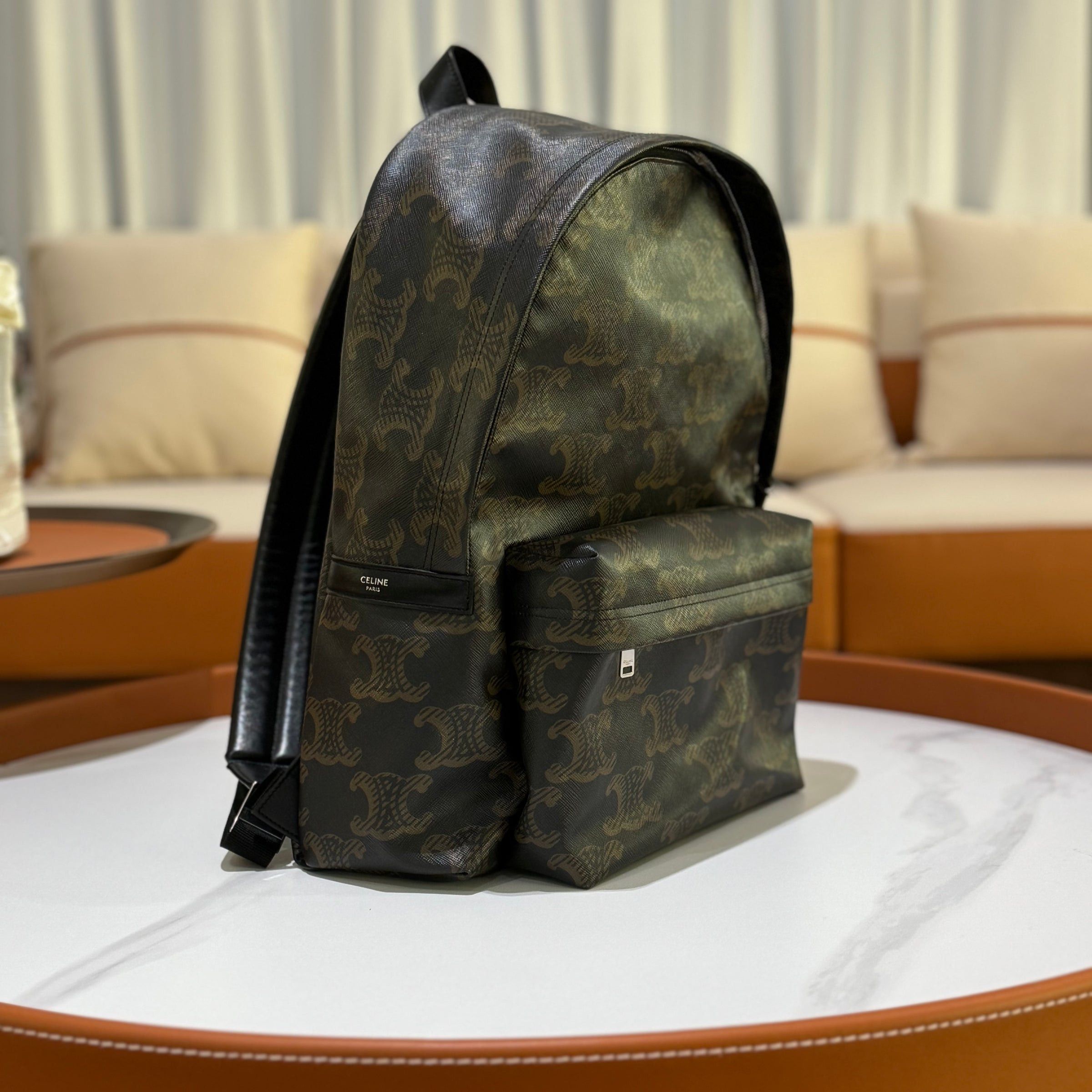 Celine o1bcso1str1024 Size: OS / Medium Backpack in Black Size ONE SIZE - 3 Thumbnail