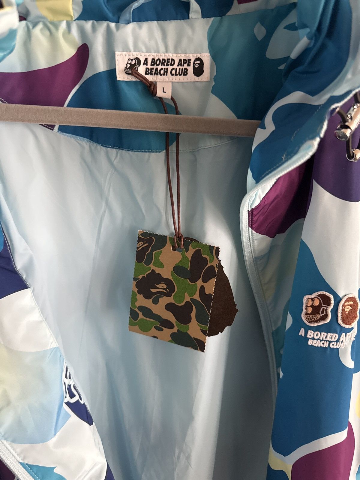 Bape BAPE x BAYC LIGHT WEIGHT JACKET Size US L / EU 52-54 / 3 - 6 Thumbnail