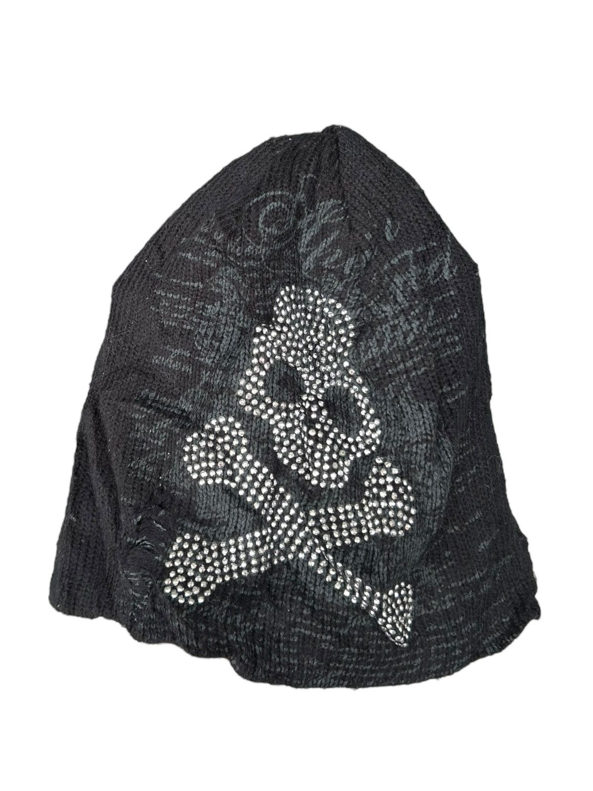 Japanese Brand × Kapital × Vintage Skull Distressed Japanese Brand apestein Beanie Hats ☠️🎌☠️ Size ONE SIZE - 2 Thumbnail