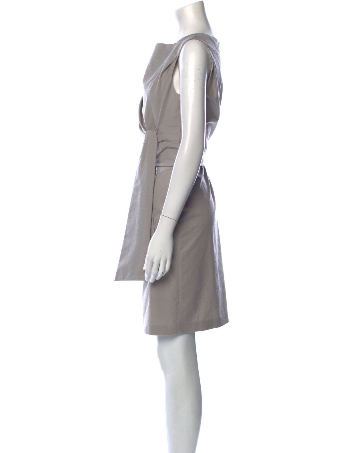 Diane von Furstenberg Straight dress Diane von Furstenberg Grey Size ONE SIZE - 2 Thumbnail