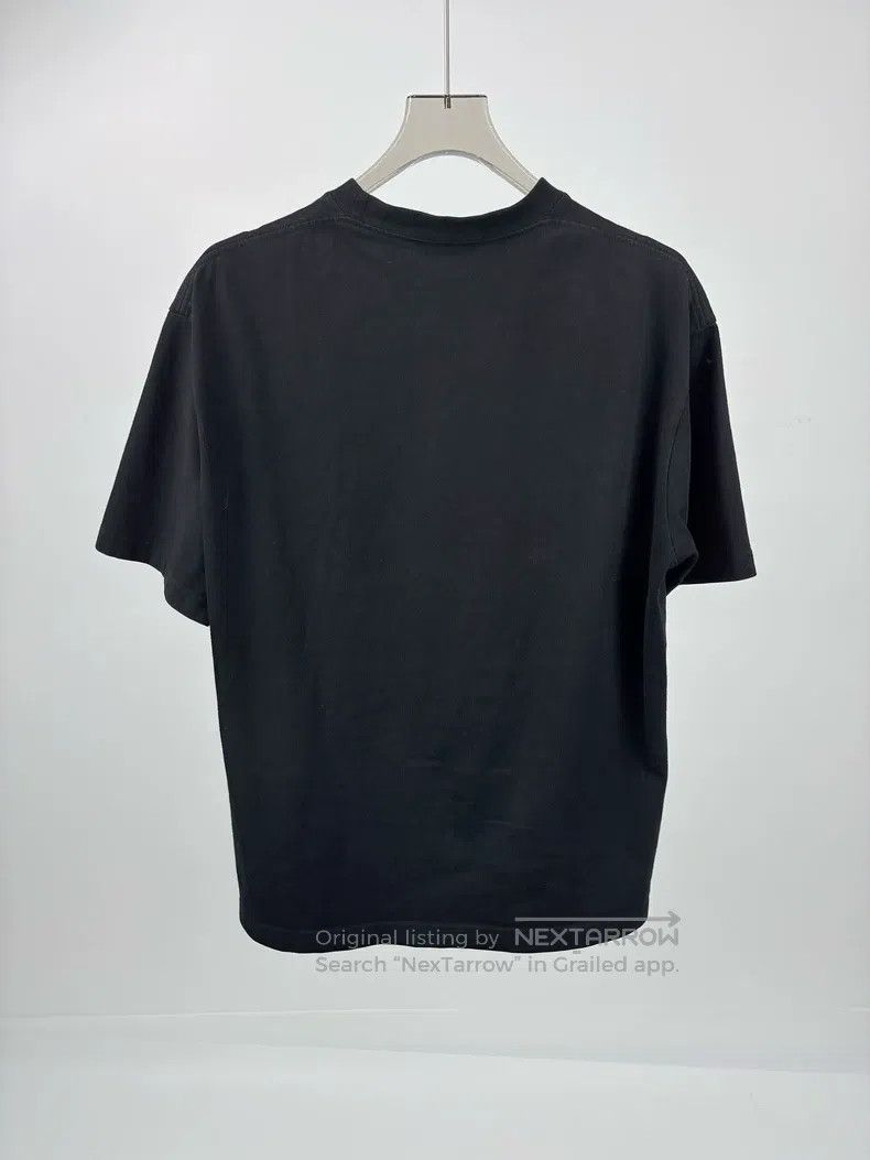 Balenciaga Balenciaga Black Blurred Mosaic Logo Short Sleeve Size US XXS / EU 40 - 2 Thumbnail