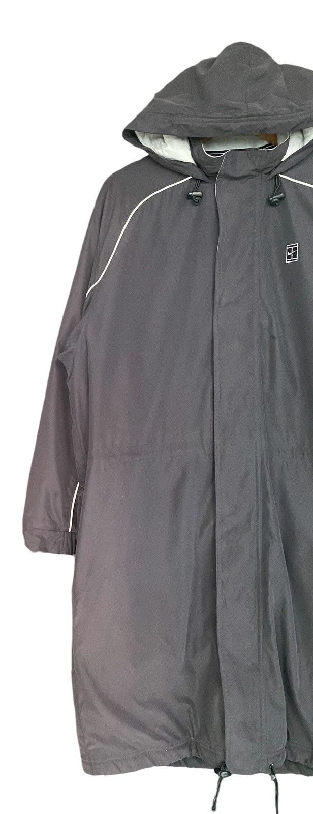 Nike Rare🔥Streetwear NIKE COURT Parka Hoodie Size US L / EU 52-54 / 3 - 3 Thumbnail
