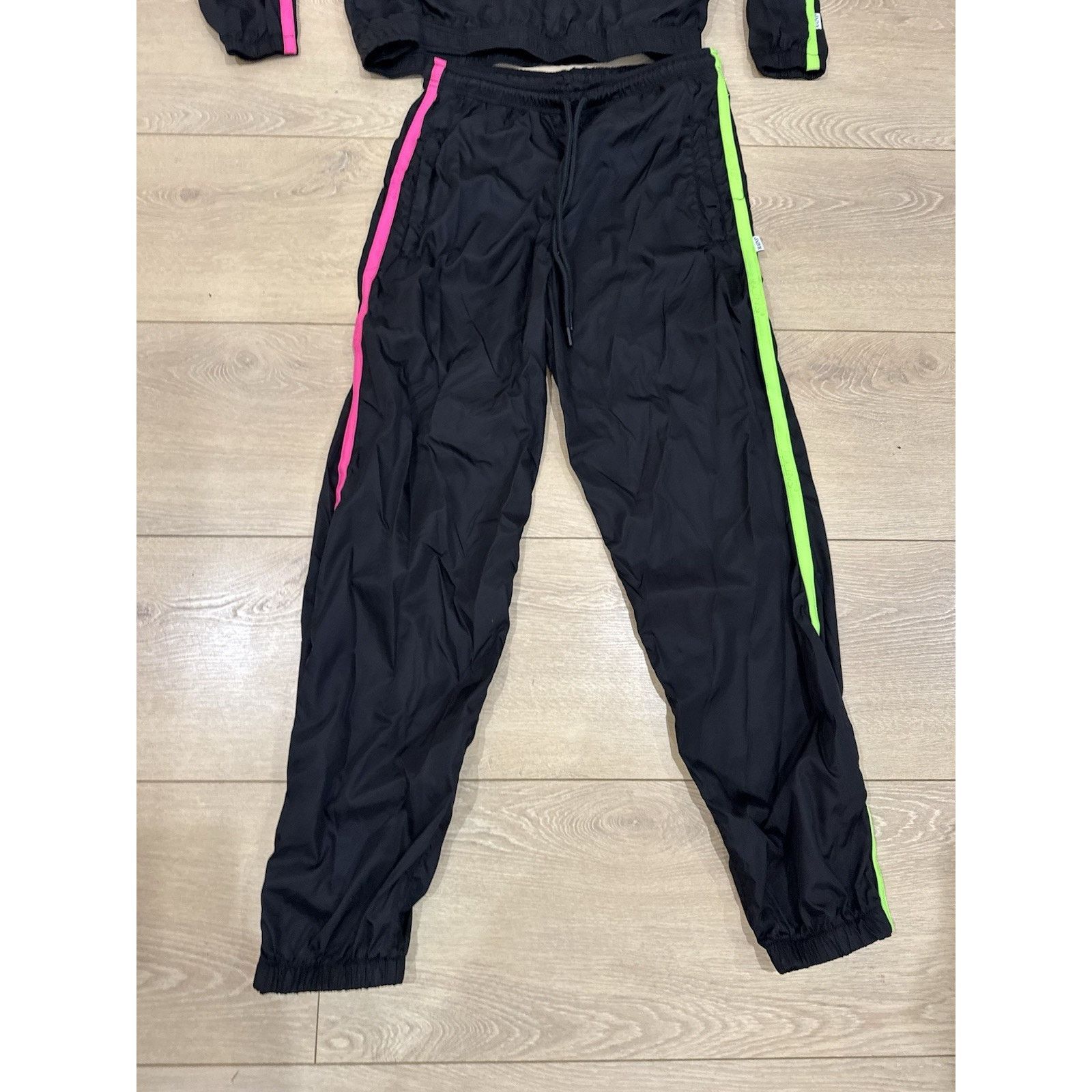 MAINS Skepta Mains London Nylon Tracksuit Top & Bottom Black Size US M / EU 48-50 / 2 - 3 Thumbnail