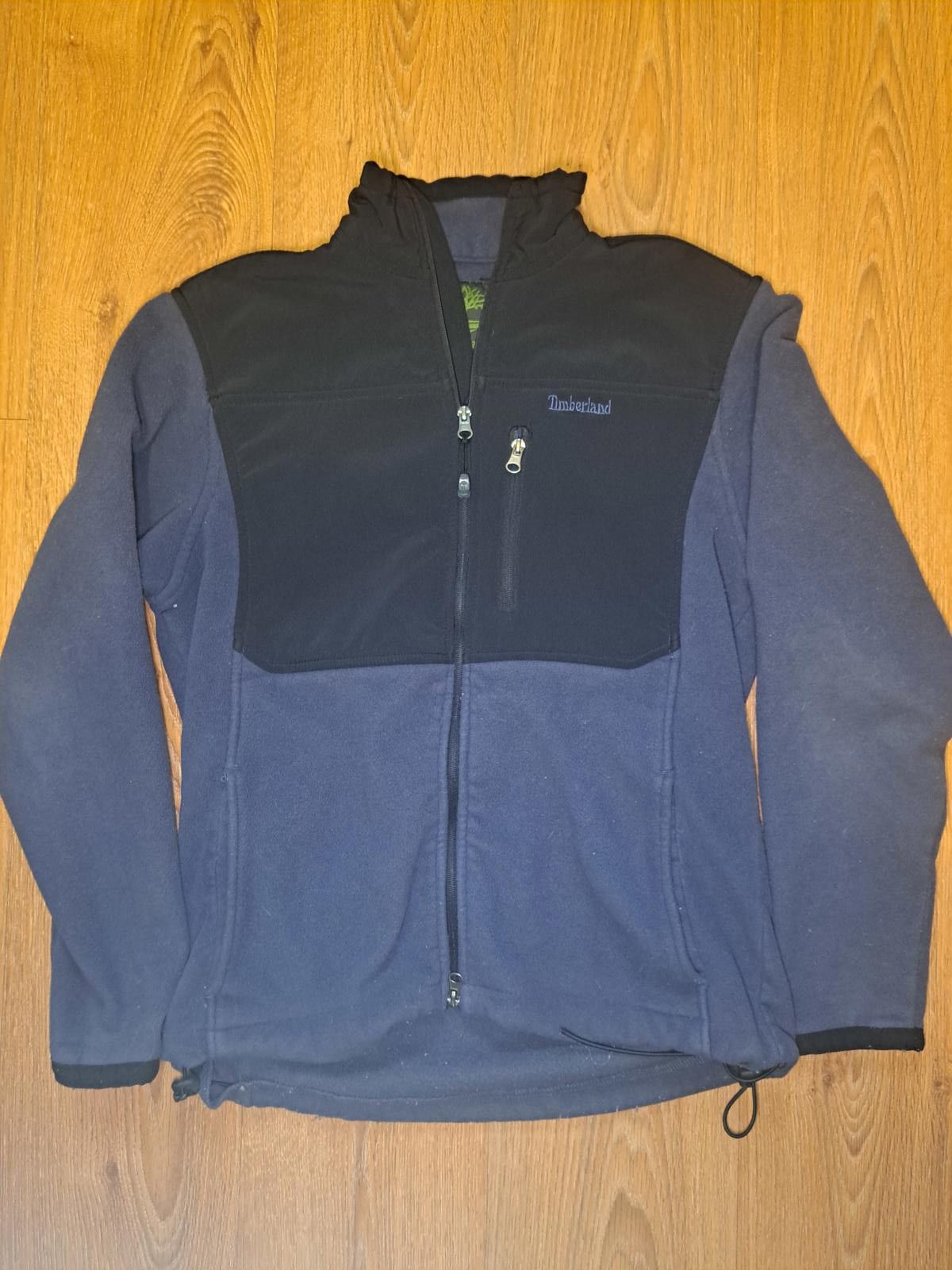 Timberland Timberland Fleece Jacket Mens Small Blue Black Full Zip Size US S / EU 44-46 / 1 - 1 Thumbnail