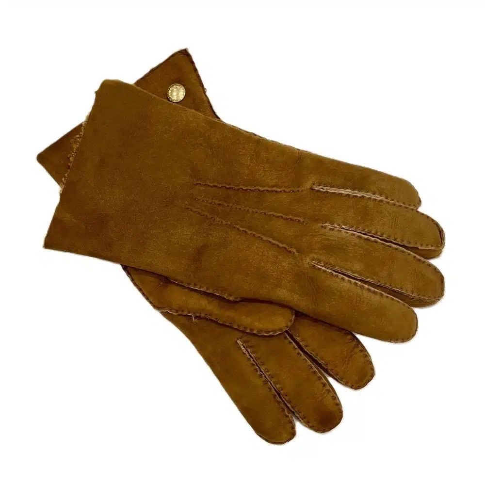 Tom Ford o1loc1c0125 TG0770 Size: 10.5 / Suede Gloves in Brown Size ONE SIZE - 1 Preview