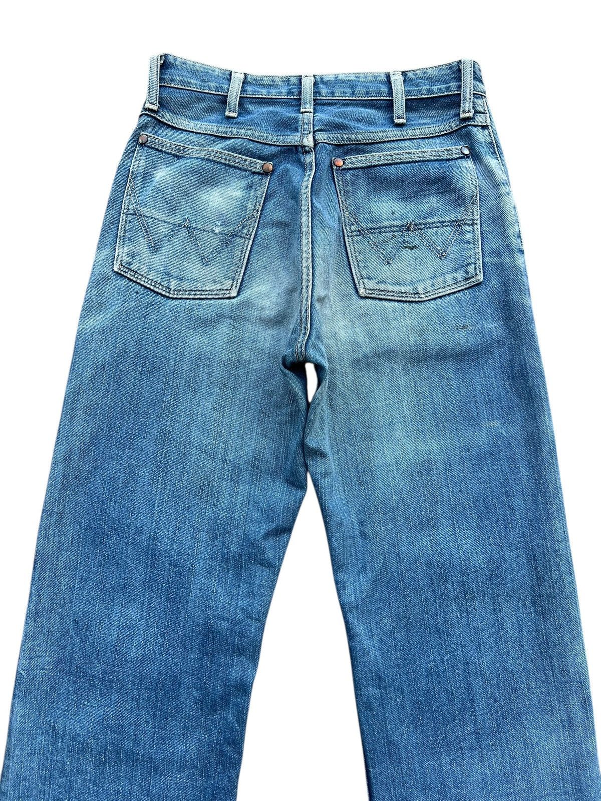 Wrangler Vintage 90s Wrangler Selvedge Patina Denim Jeans 29x32 Size US 29 - 5 Thumbnail
