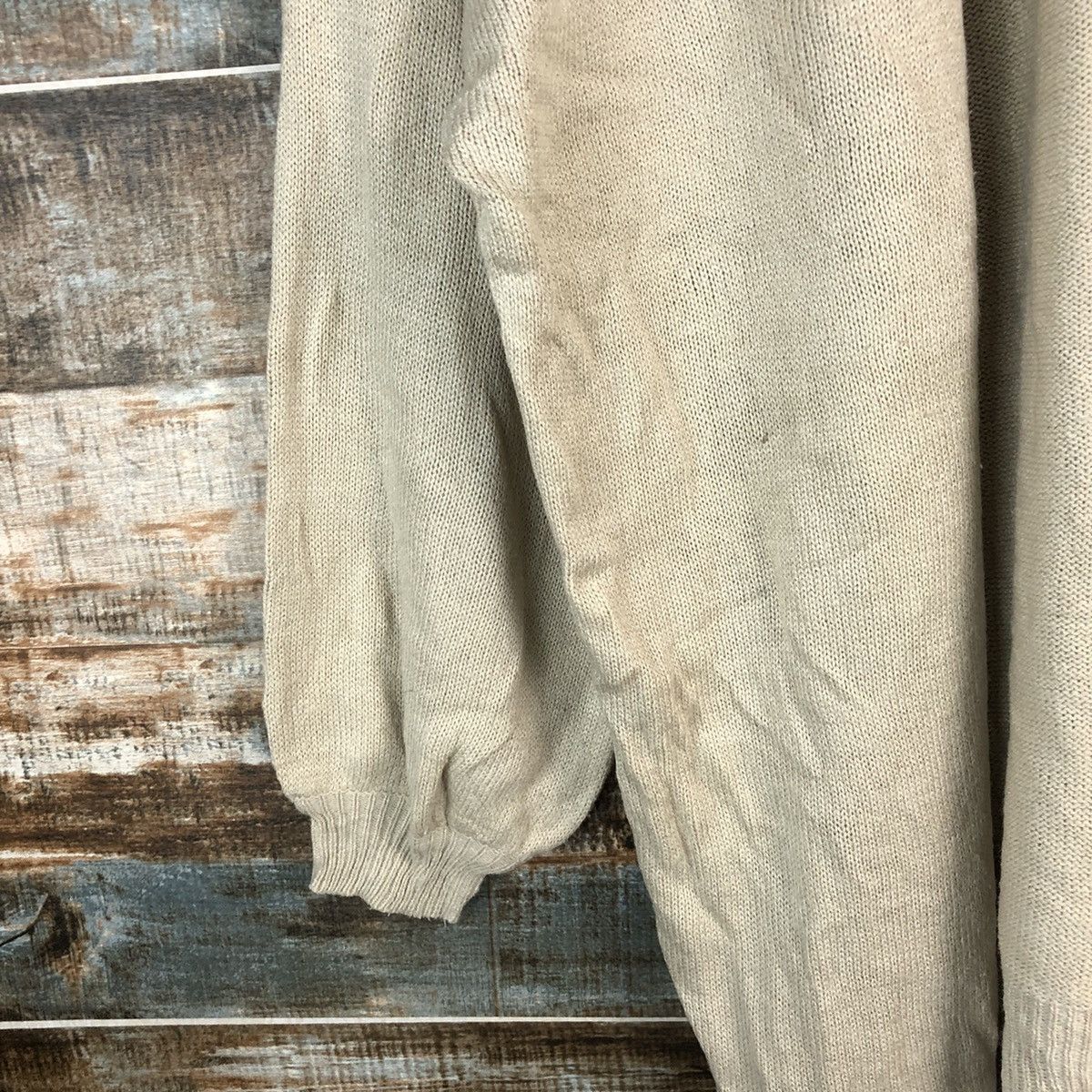 Japanese Brand Earth & Music Econology Brown Cardigan Knitwear #A1828 Size XL / US 12-14 / IT 48-50 - 7 Thumbnail