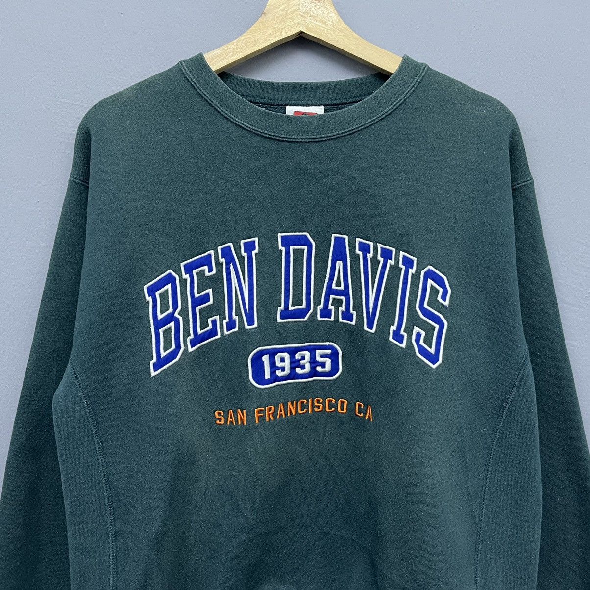 Ben Davis Vintage Ben Davis Crewneck Sweatshirt Emnroidery Size US M / EU 48-50 / 2 - 3 Thumbnail