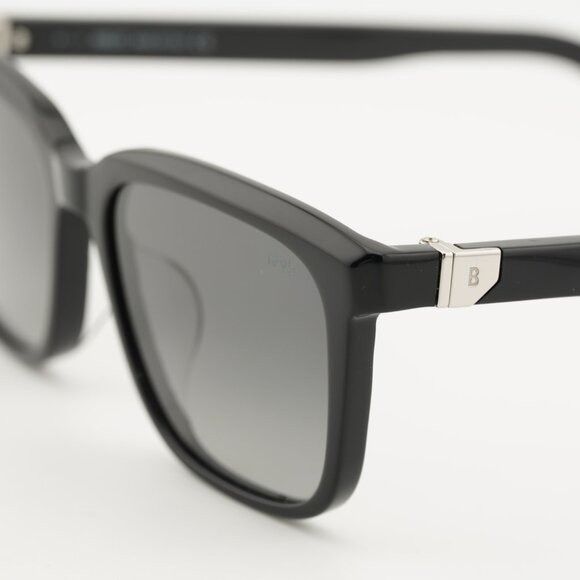 Berluti Berluti BL40023U 01B Sunglasses Black Rectangle Frame Size ONE SIZE - 2 Thumbnail