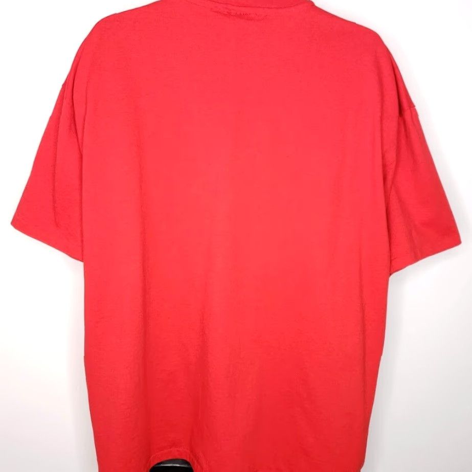 Hanes VINTAGE Hanes Las Vegas Softball T Shirt Mens 2XL Red 90s 1995 Champions Mens Size US XXL / EU 58 / 5 - 5 Thumbnail