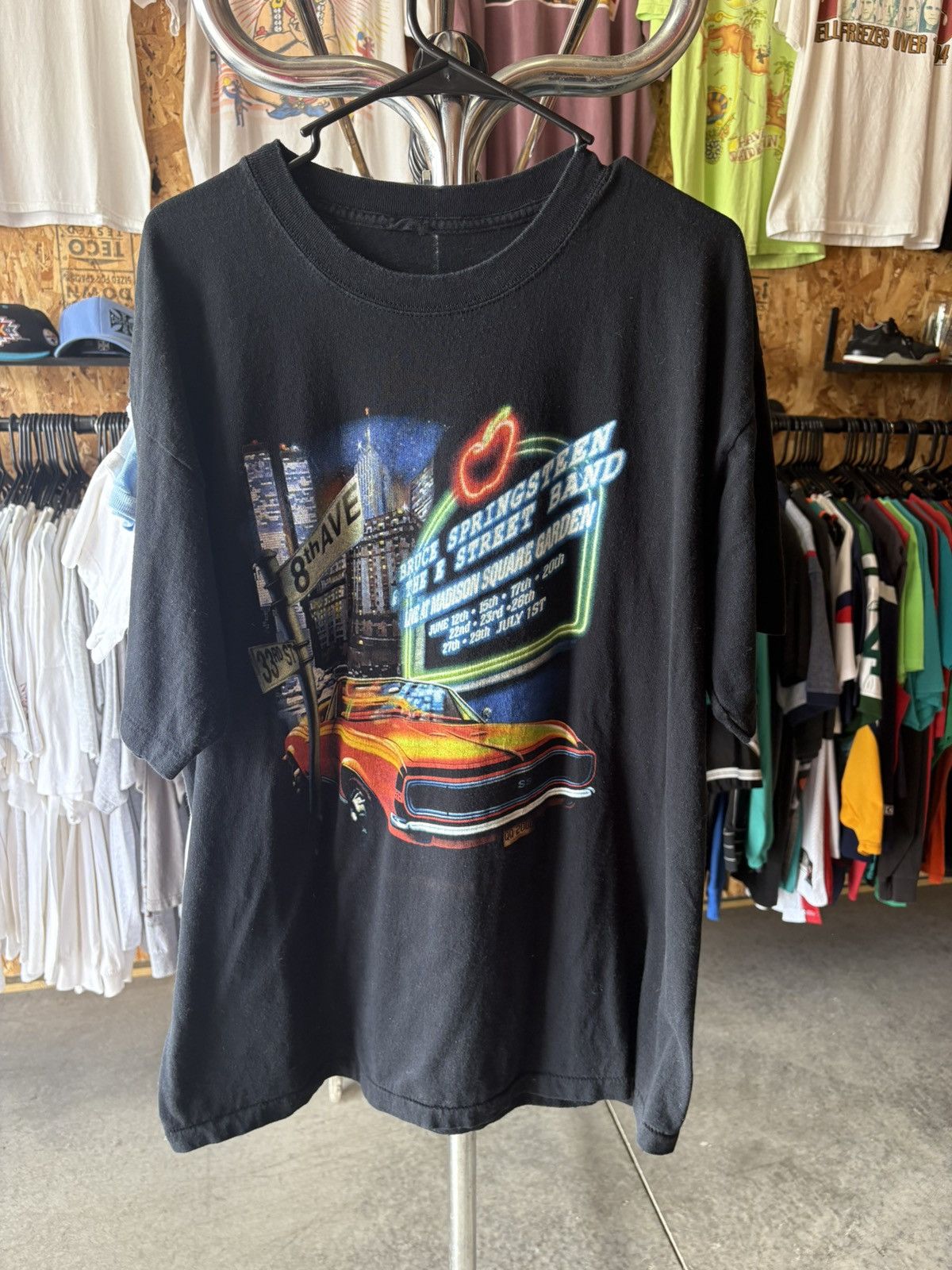 Band Tees 2000 Bruce Springsteen Live At Madison Square Garden T-Shirt Size US XXL / EU 58 / 5 - 1 Thumbnail