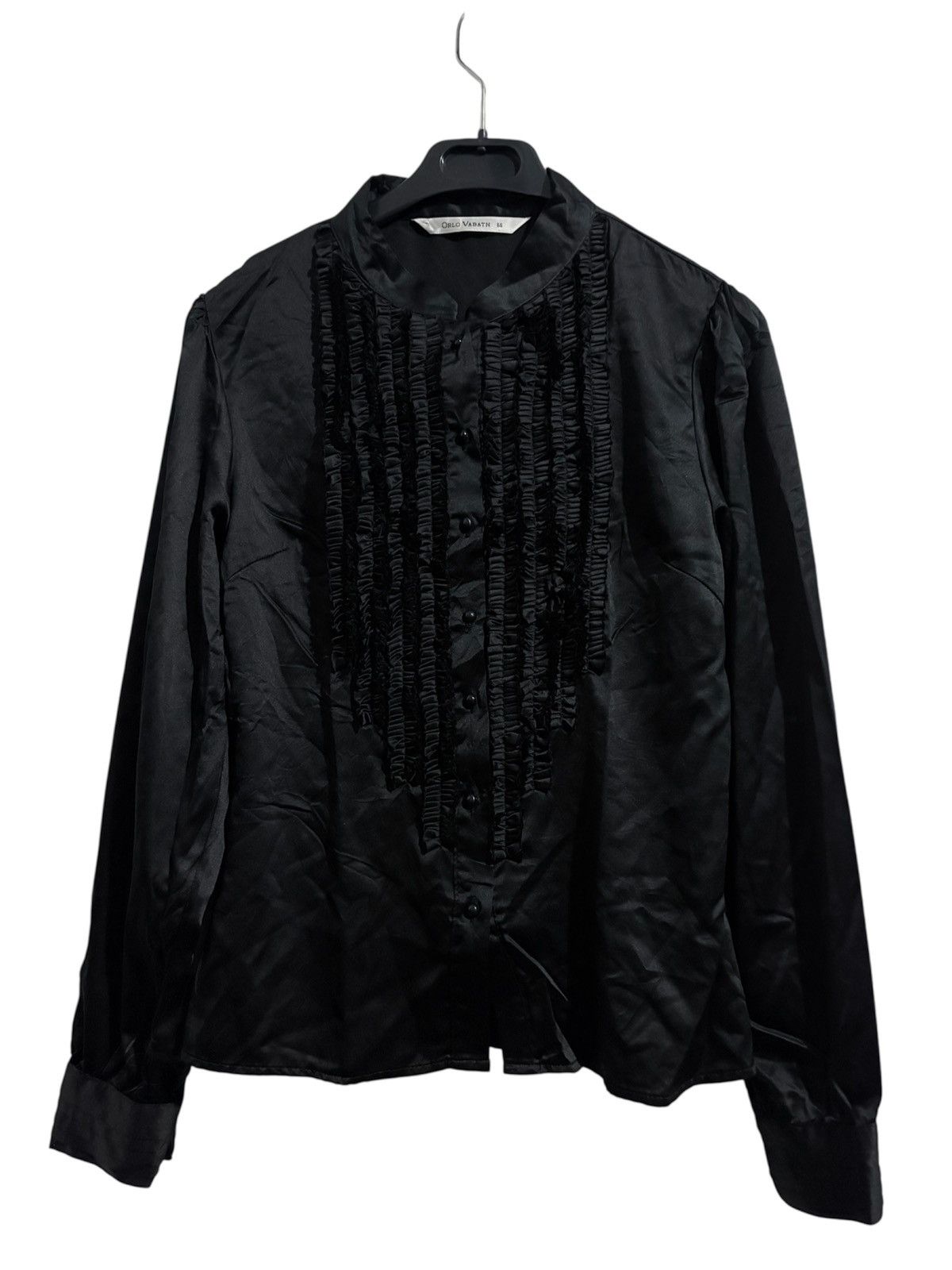 If Six Was Nine Orlo Vabath Ruffle Shirt Size US XS / EU 42 / 0 - 1 Thumbnail