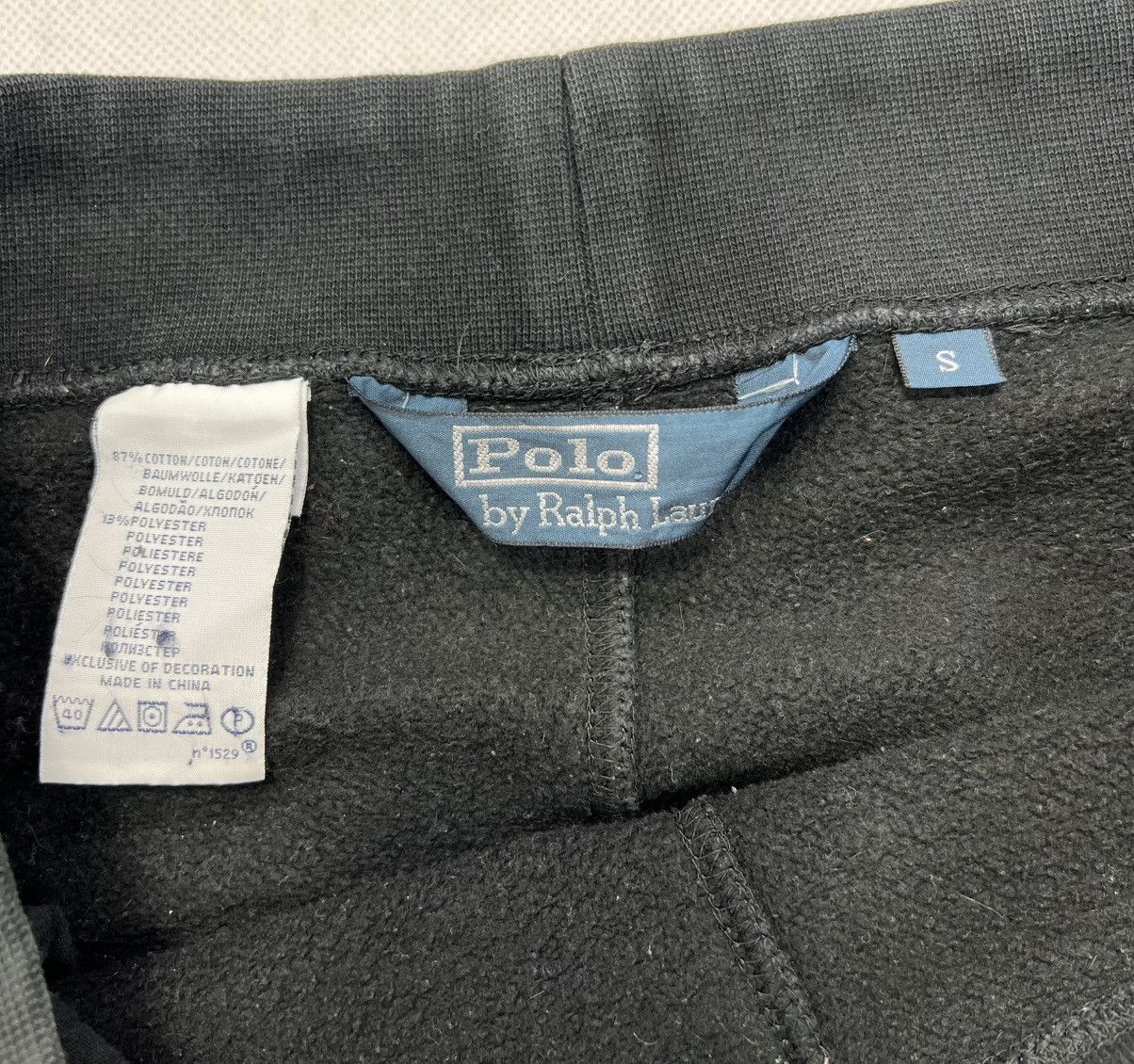Polo Ralph Lauren Pants Polo Ralph Lauren Black Vintage Cotton Size US 31 - 4 Thumbnail